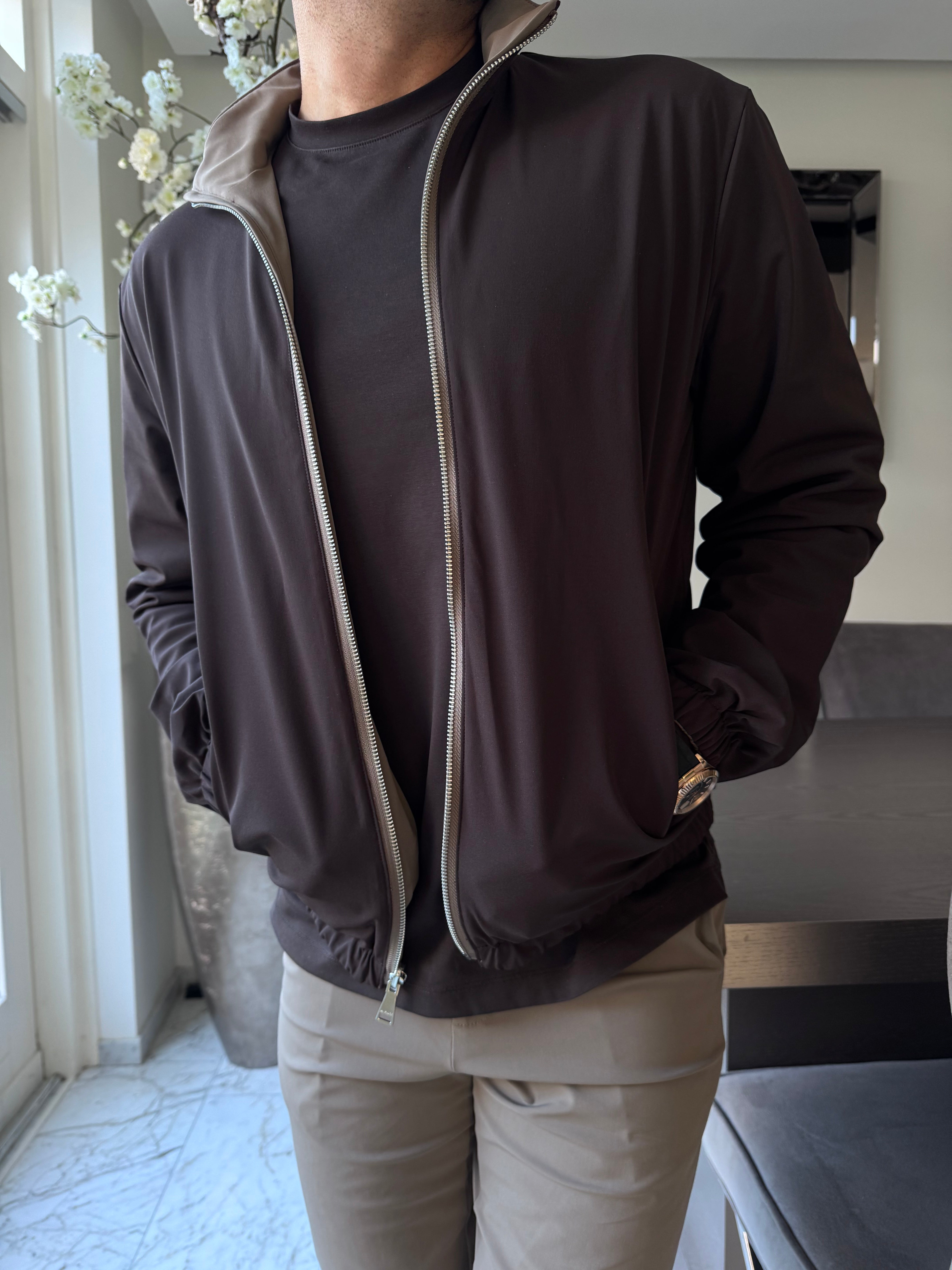 The rafaello jacket espresso