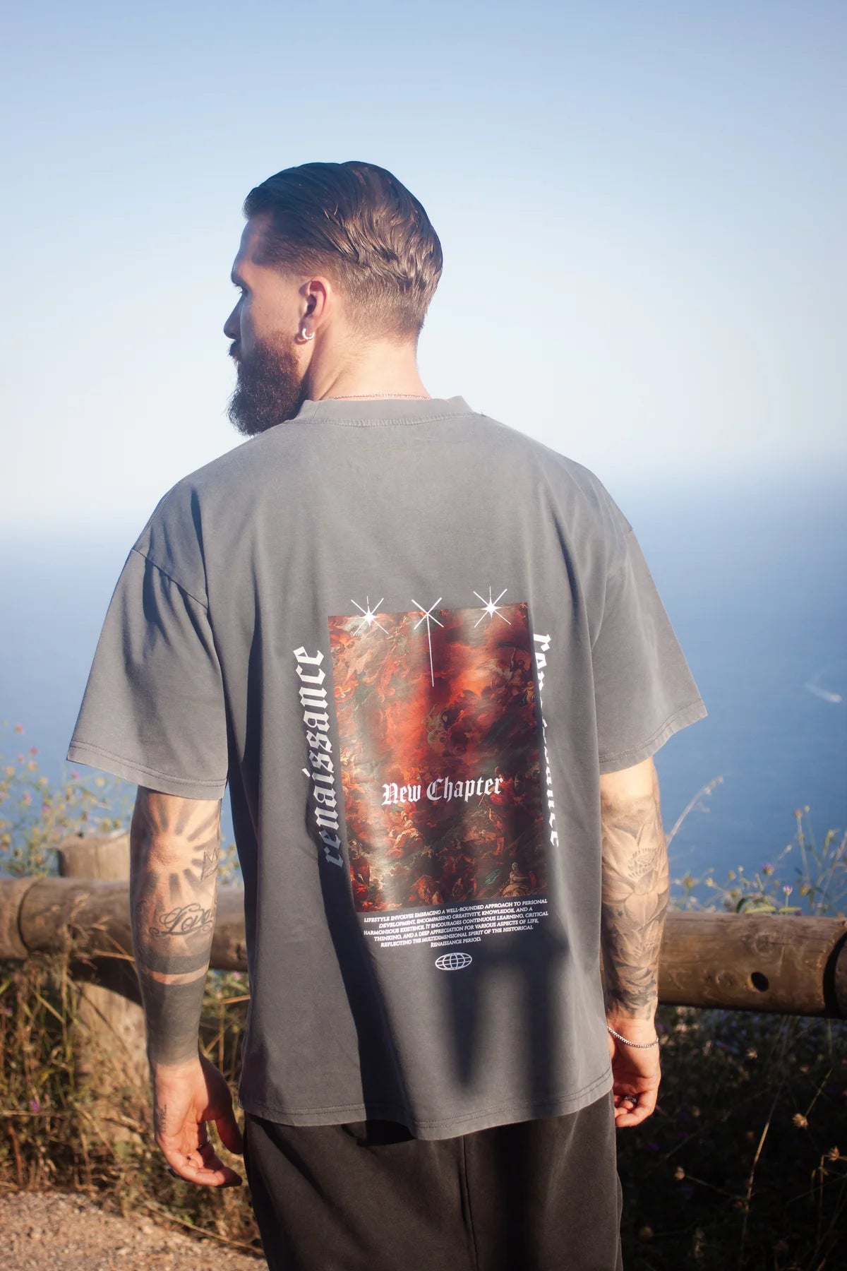 RENENAINCE T-SHIRT GREY