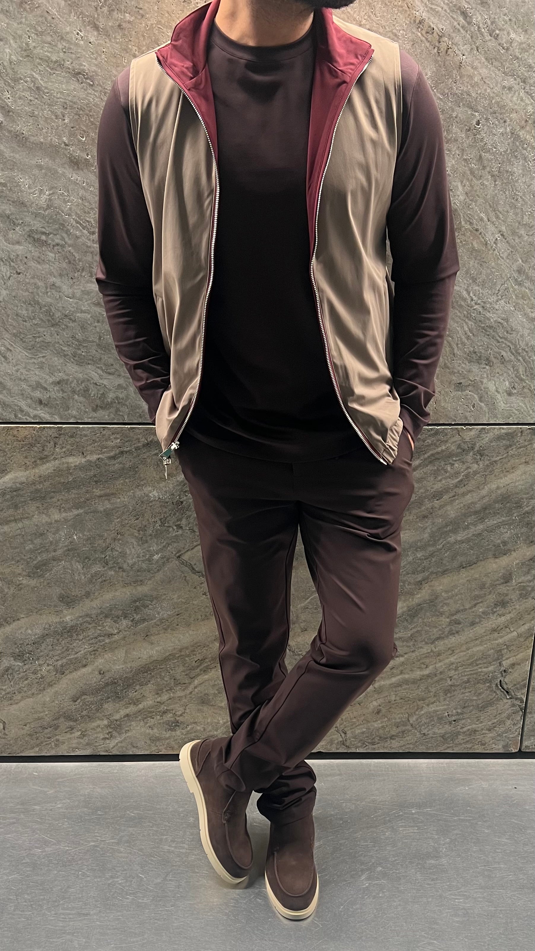 The joshua smart pants espresso