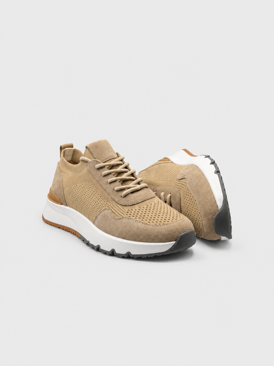 The Lorenzi Core Sneakers champagne