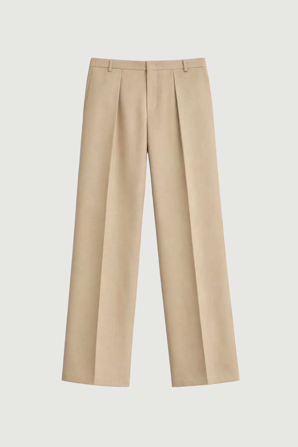 The Socrates Pants straight beige