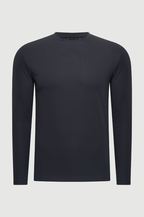 Ermal long sleeve t-shirt Dark blue