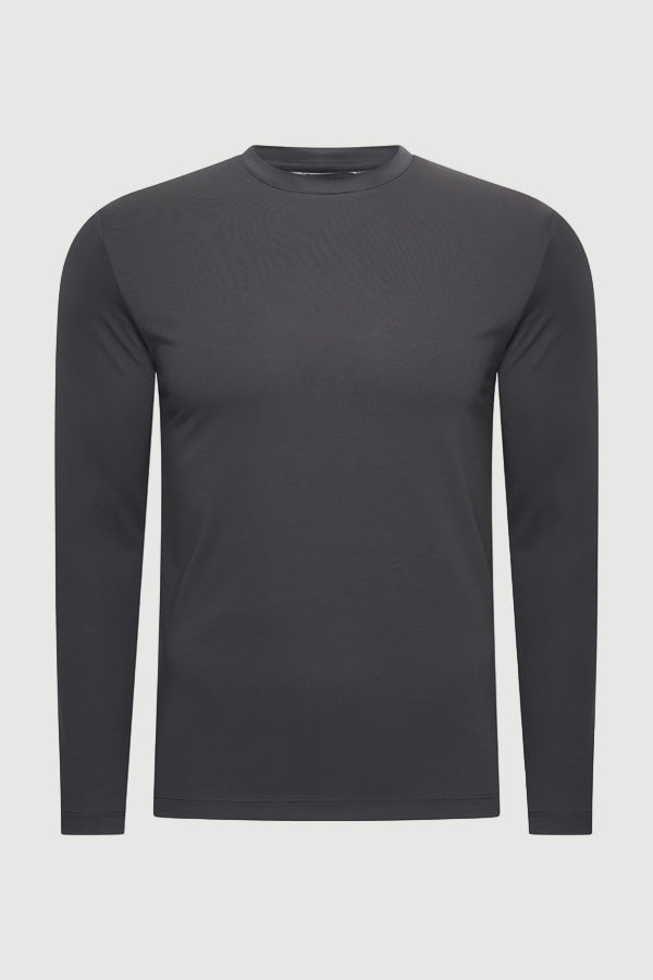Ermal long sleeve t-shirt dark gray