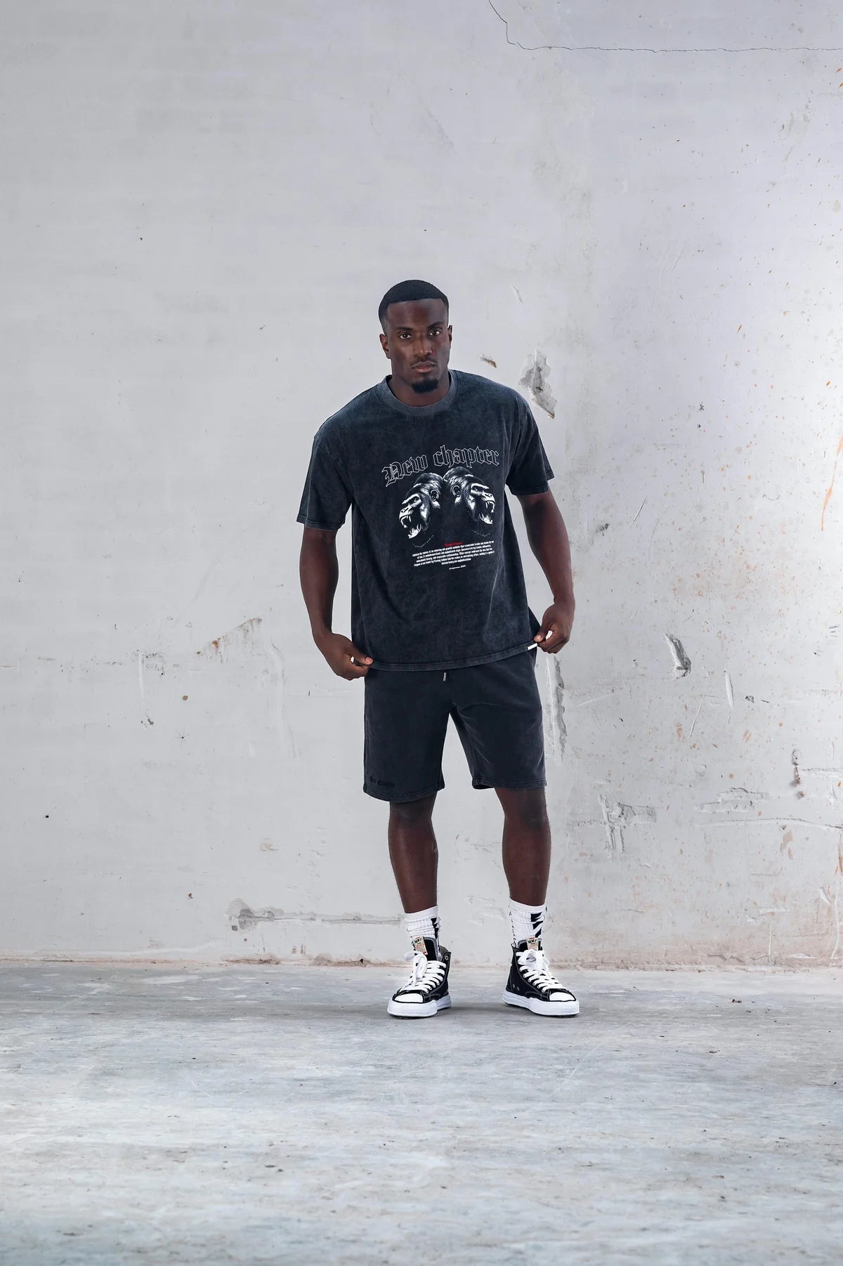 SHATTERED WASHED T-SHIRT