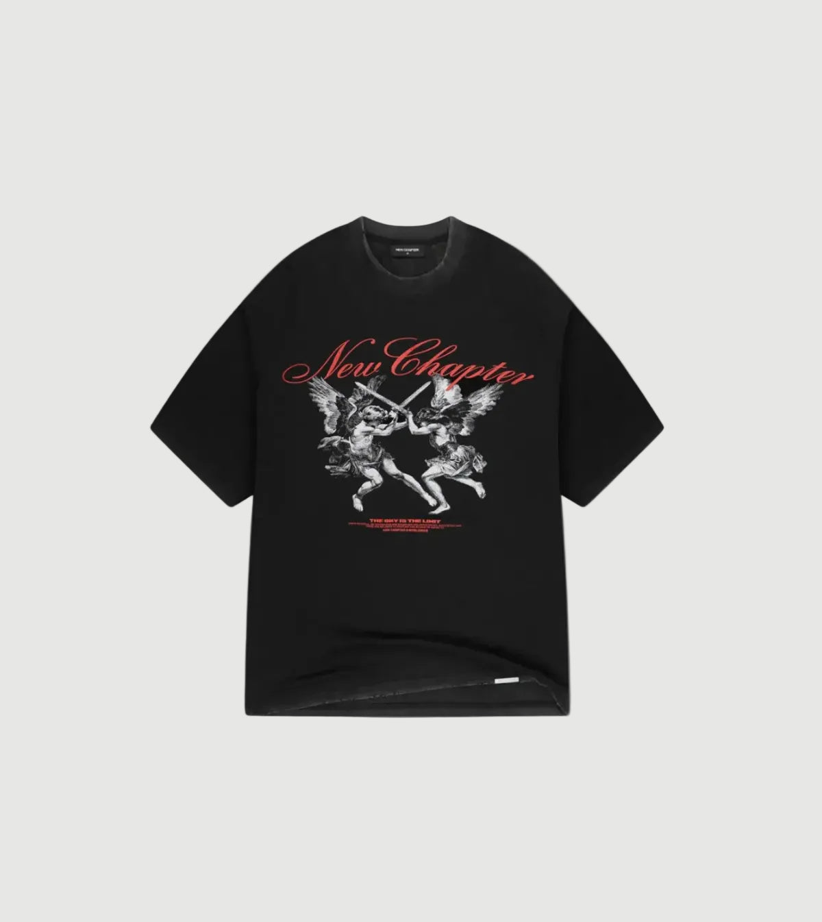 ANGELIC ASCENT T-SHIRT BLACK