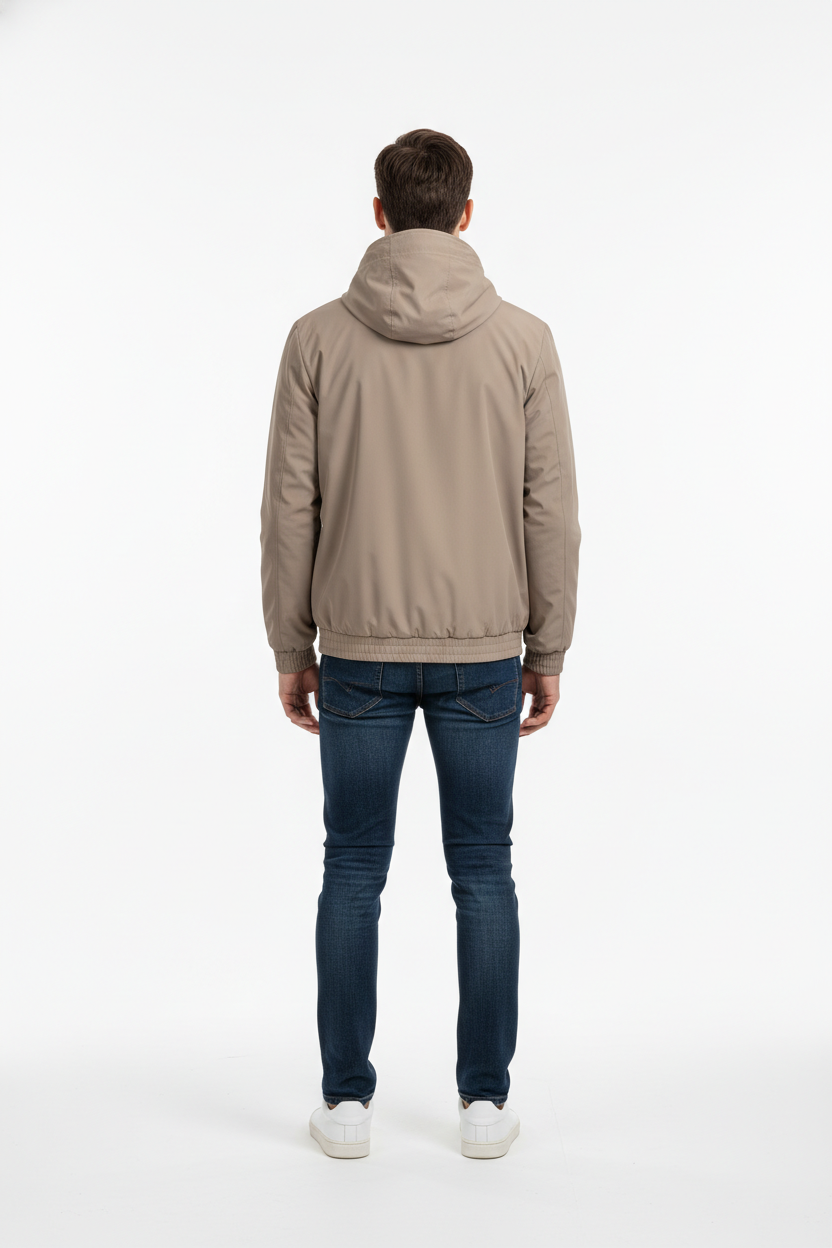 The Fabio Tech Jacket – Taupe