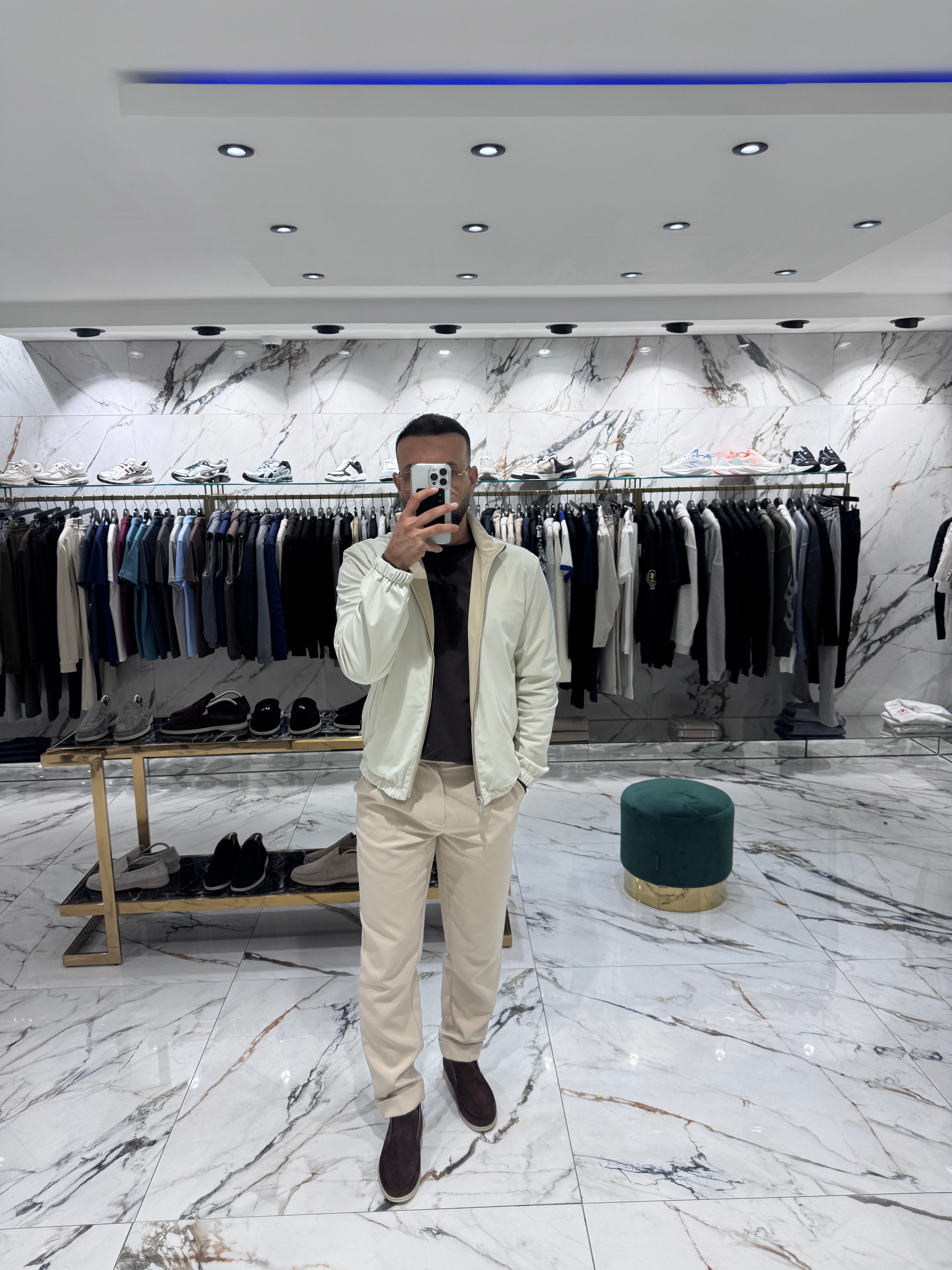 The rafaello jacket Beige Kit