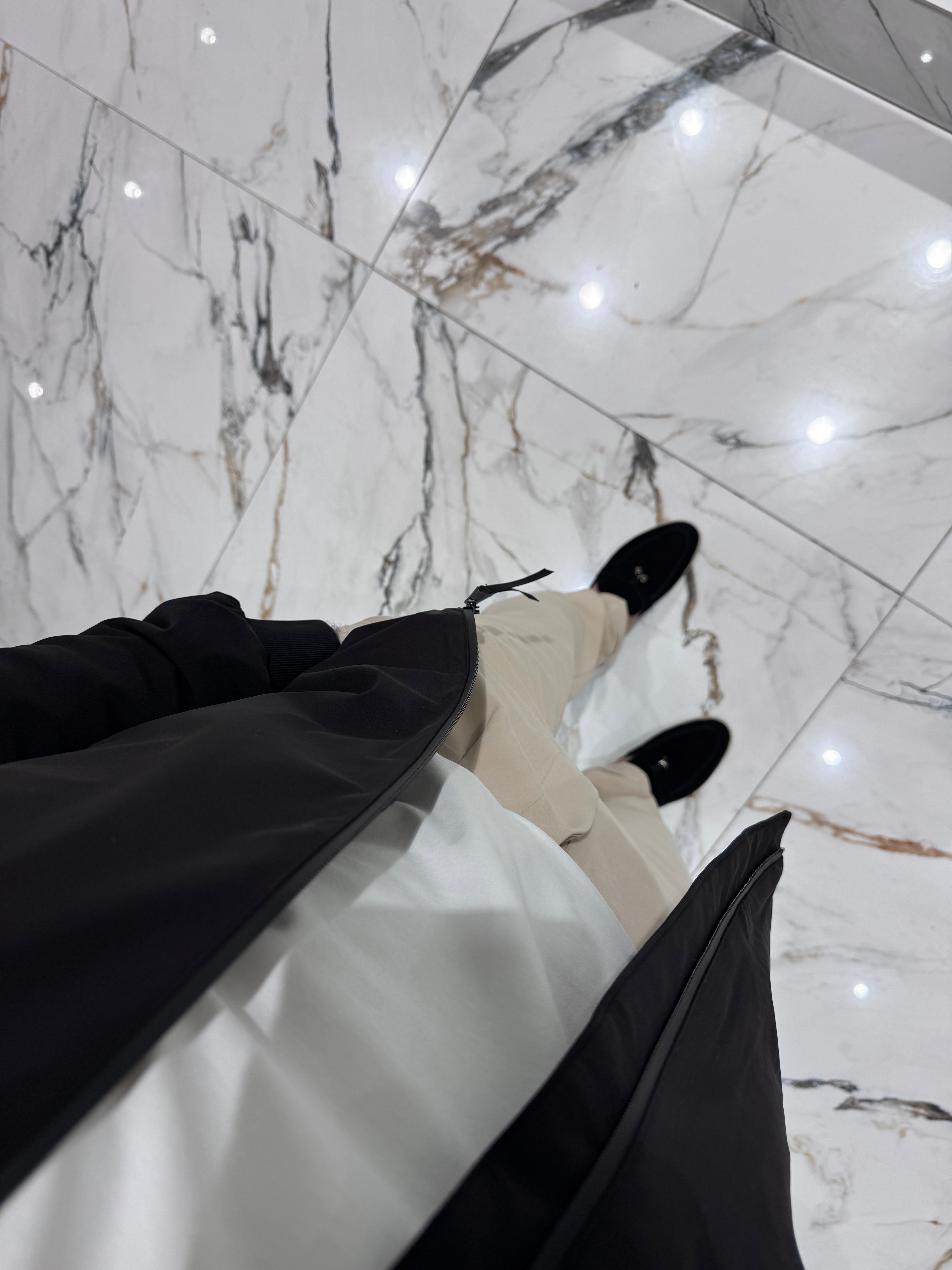 The lazio bomber jacket black