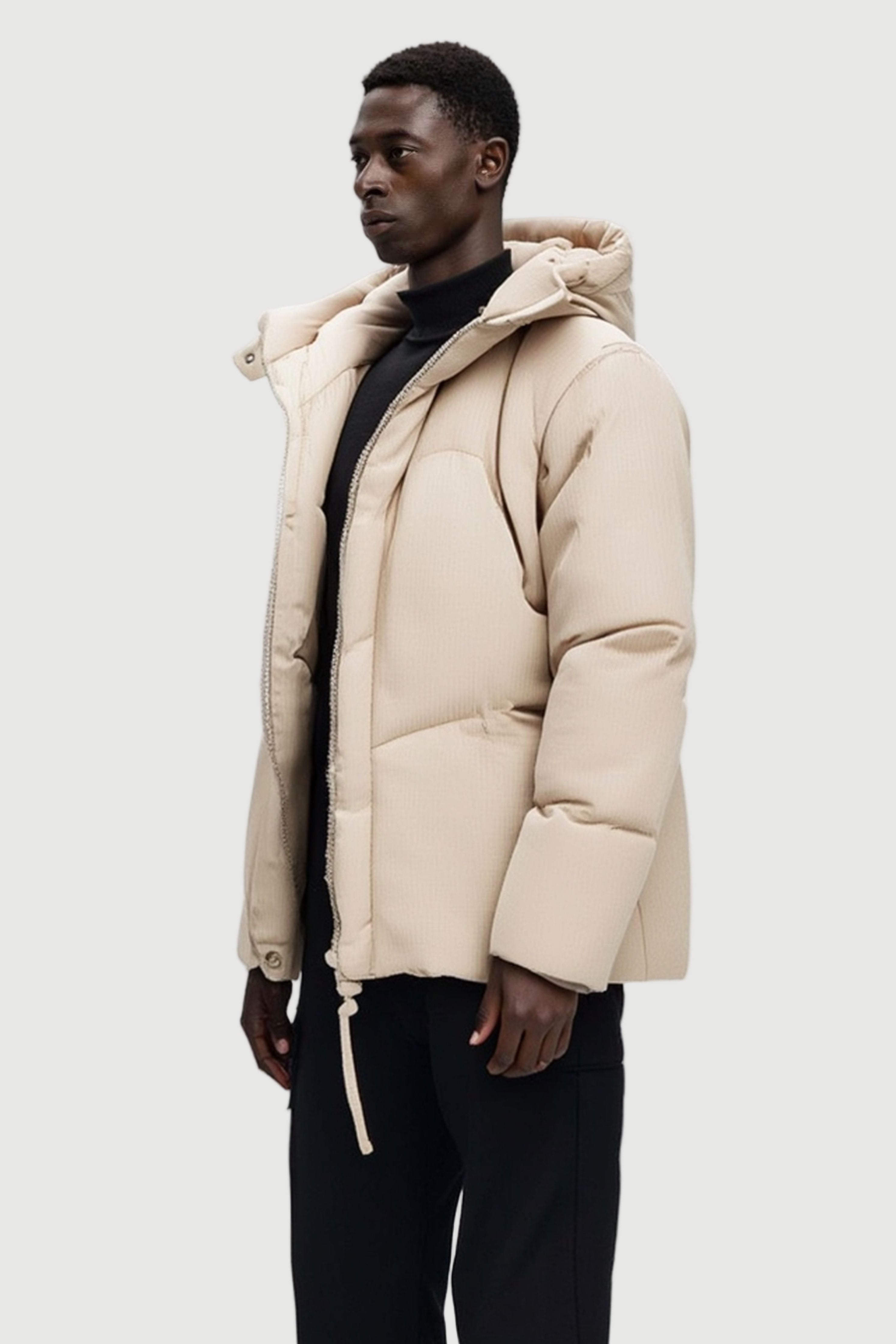 Ken Plain hooded jacket