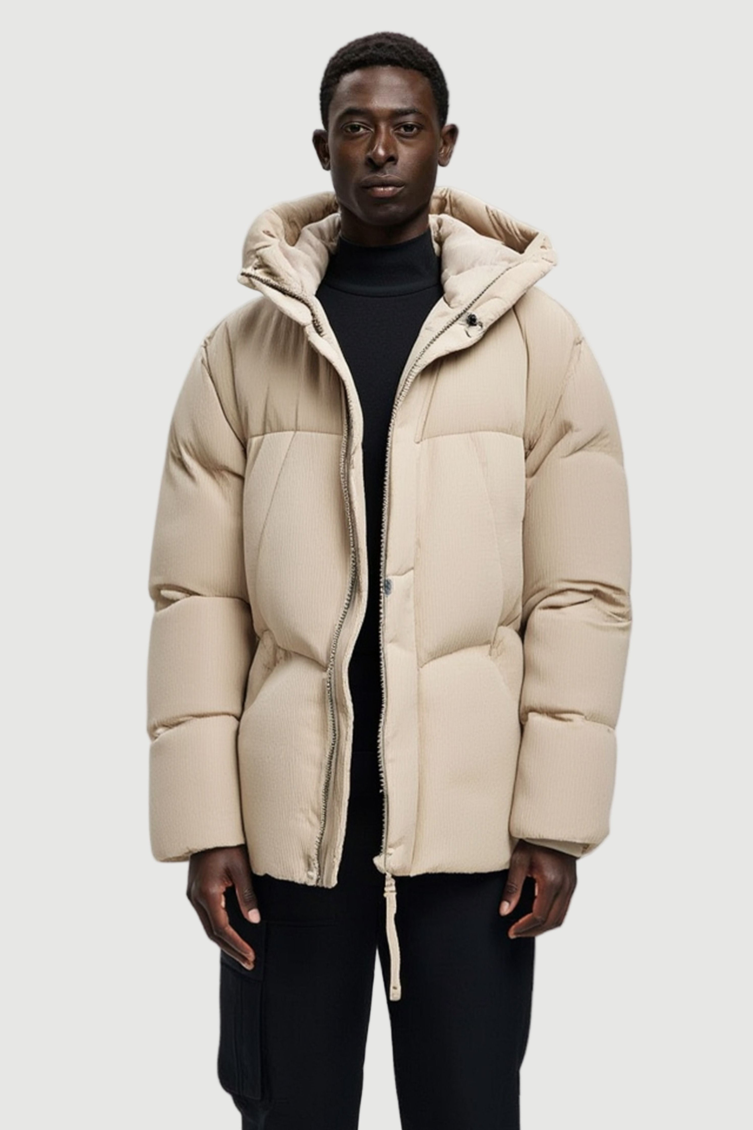 Ken Plain hooded jacket