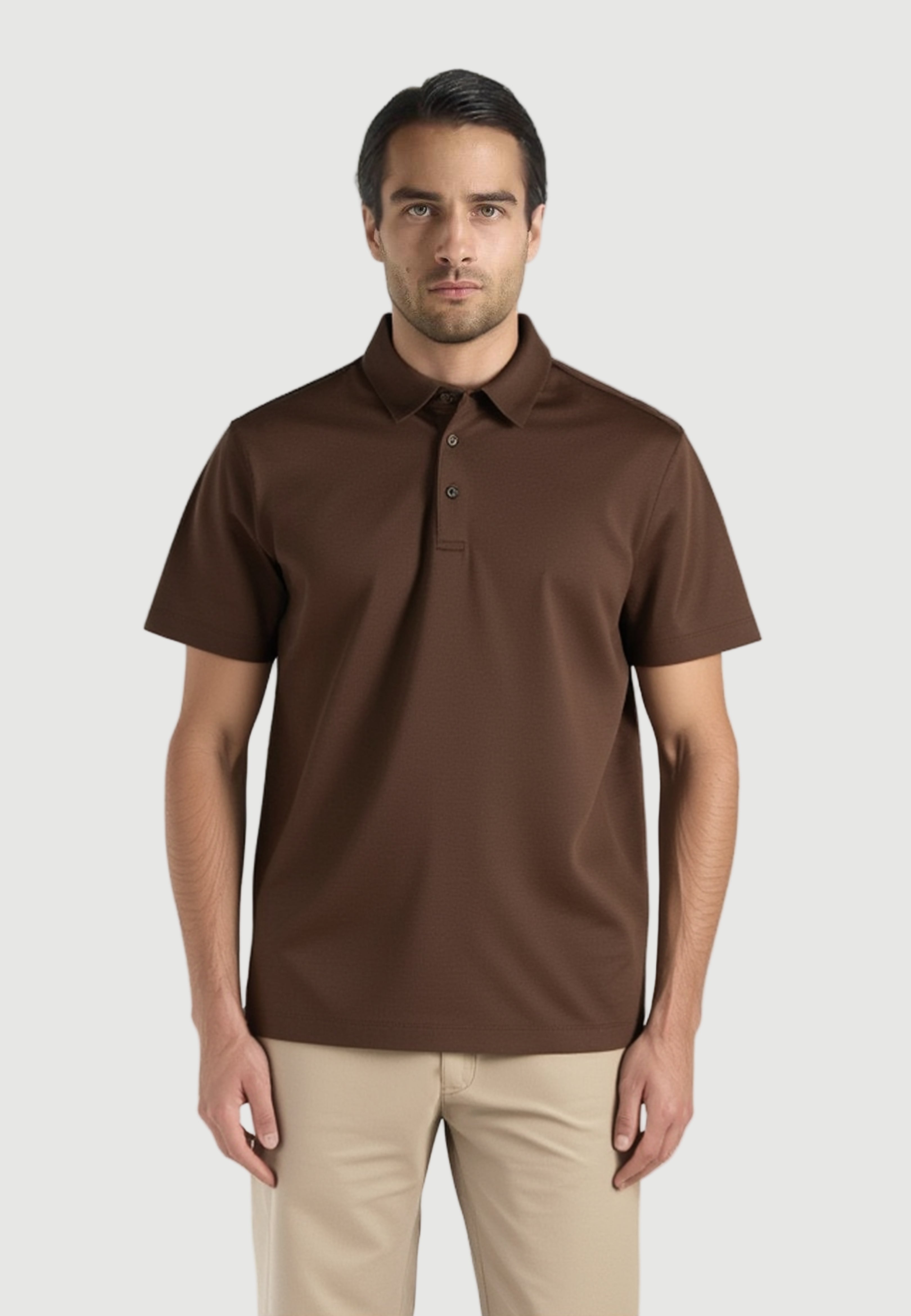 Glans polo mocca