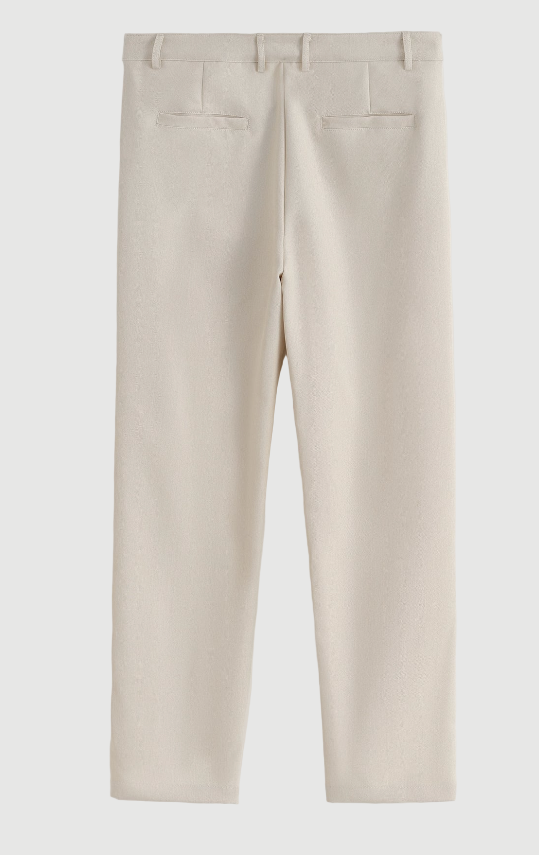 Pants uni beige