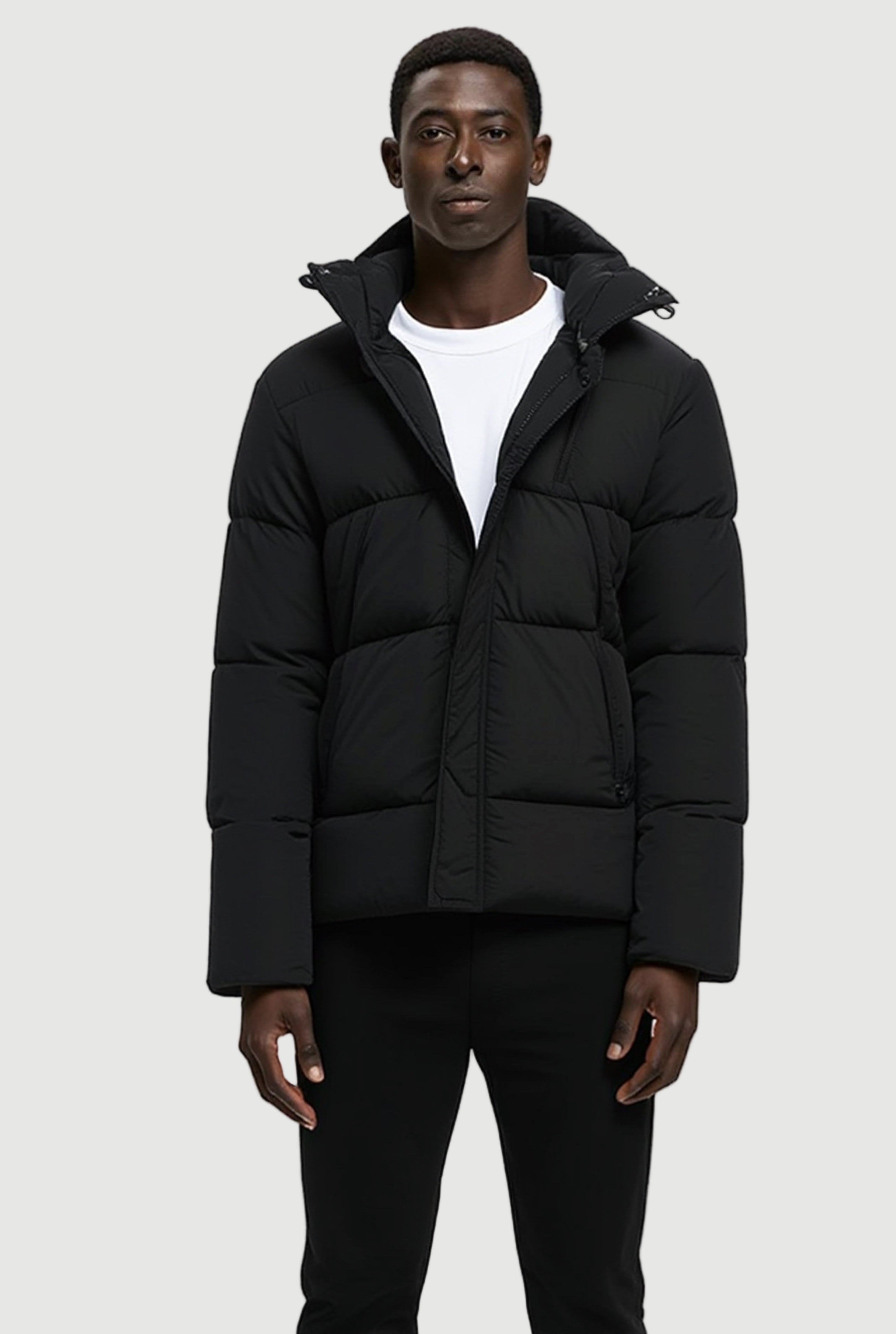 Quilted puffer jacket