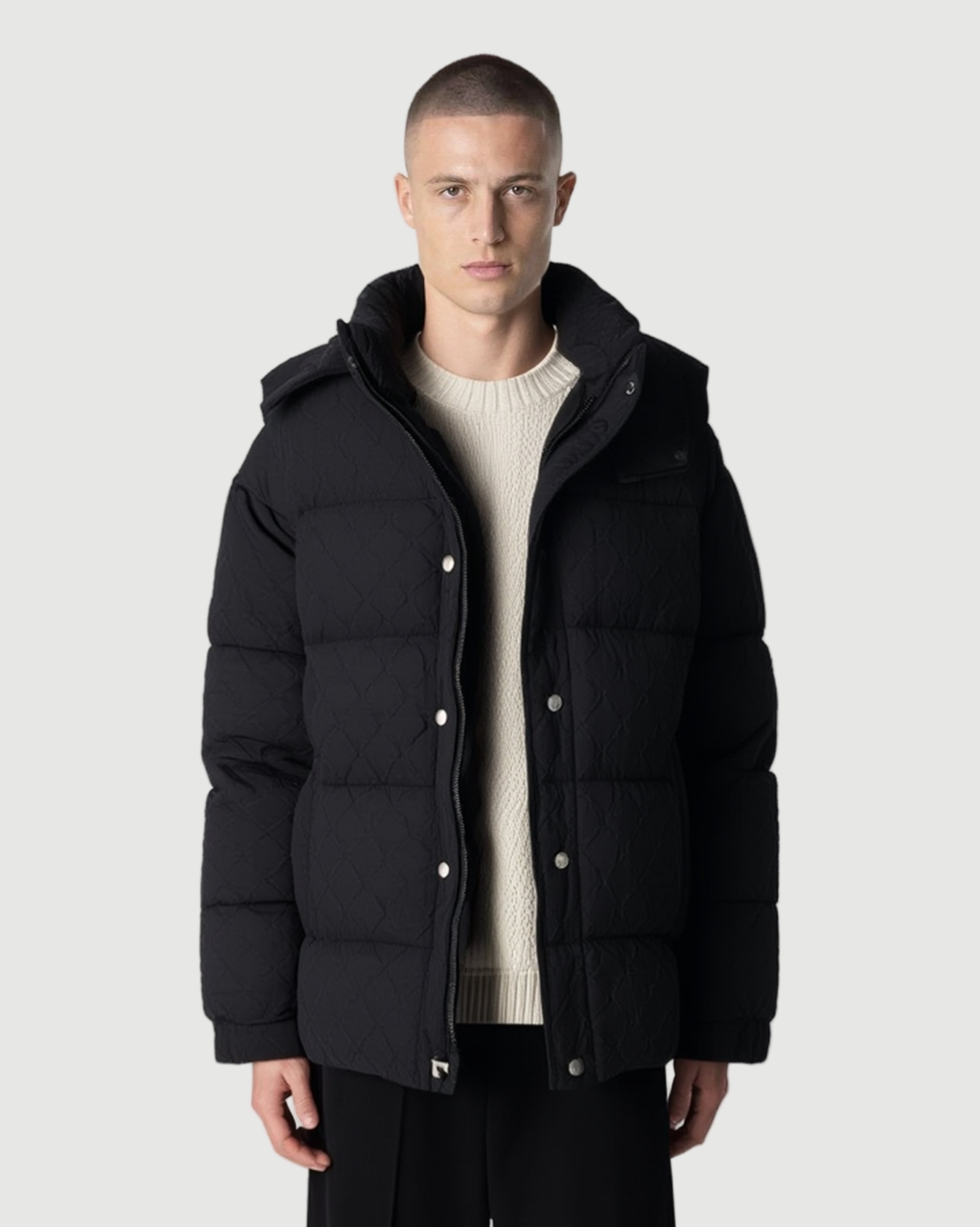 Jackson Pattern puffer black