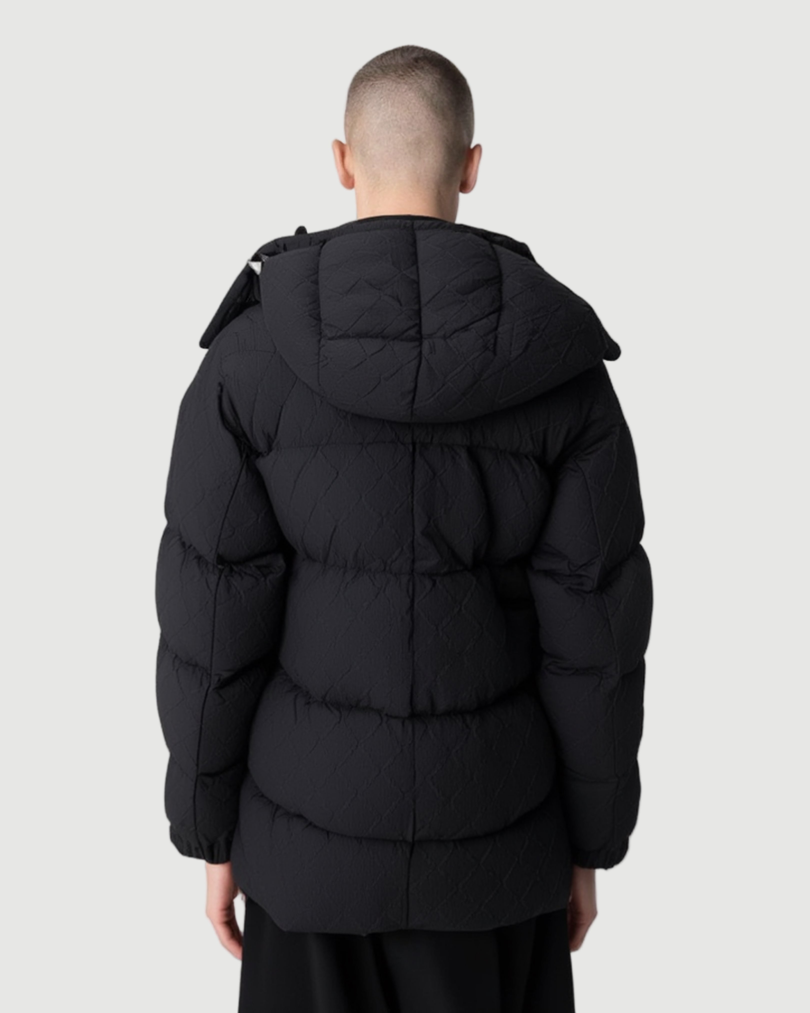 Jackson Pattern puffer black