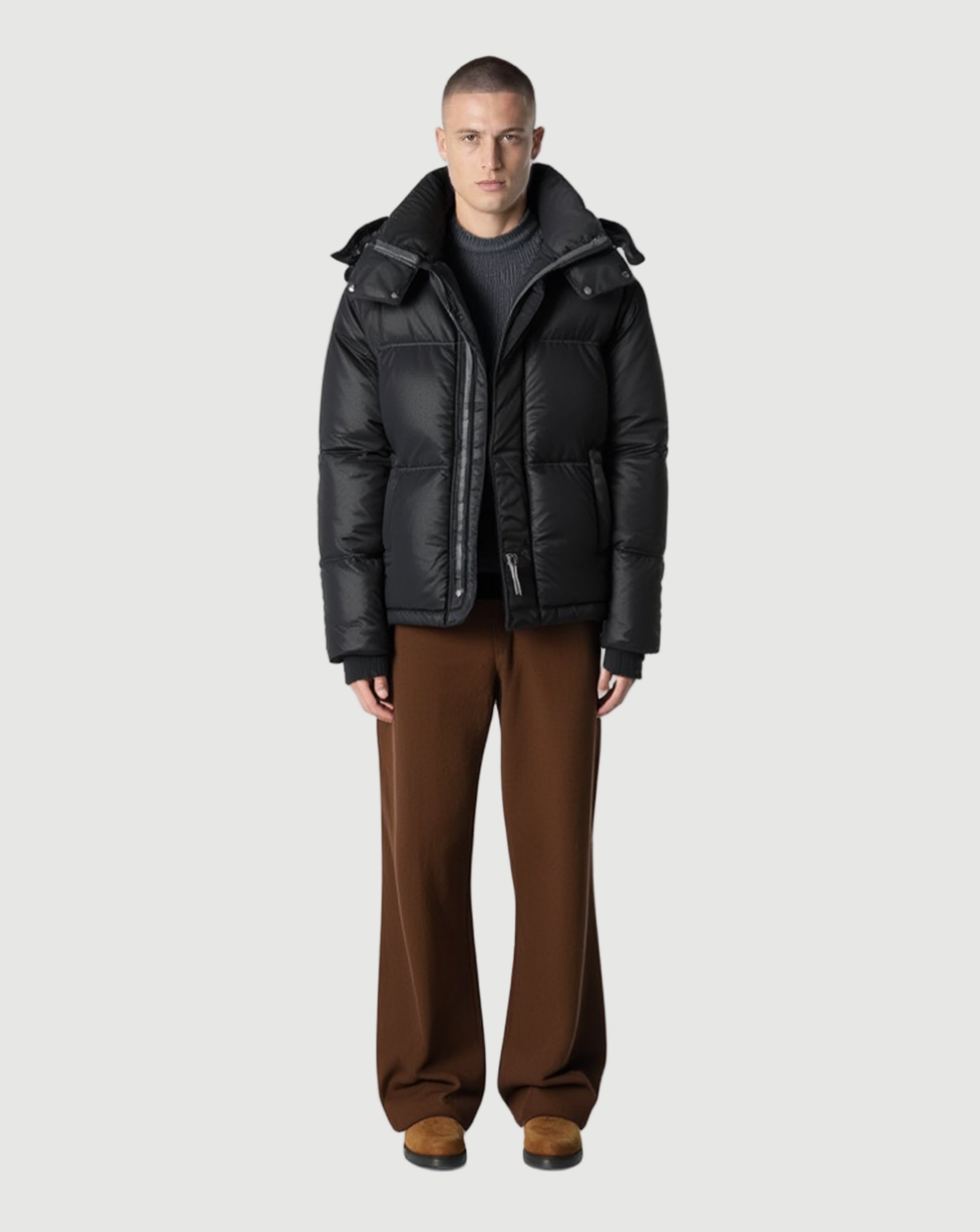 Andrew Cropped fit jacket black