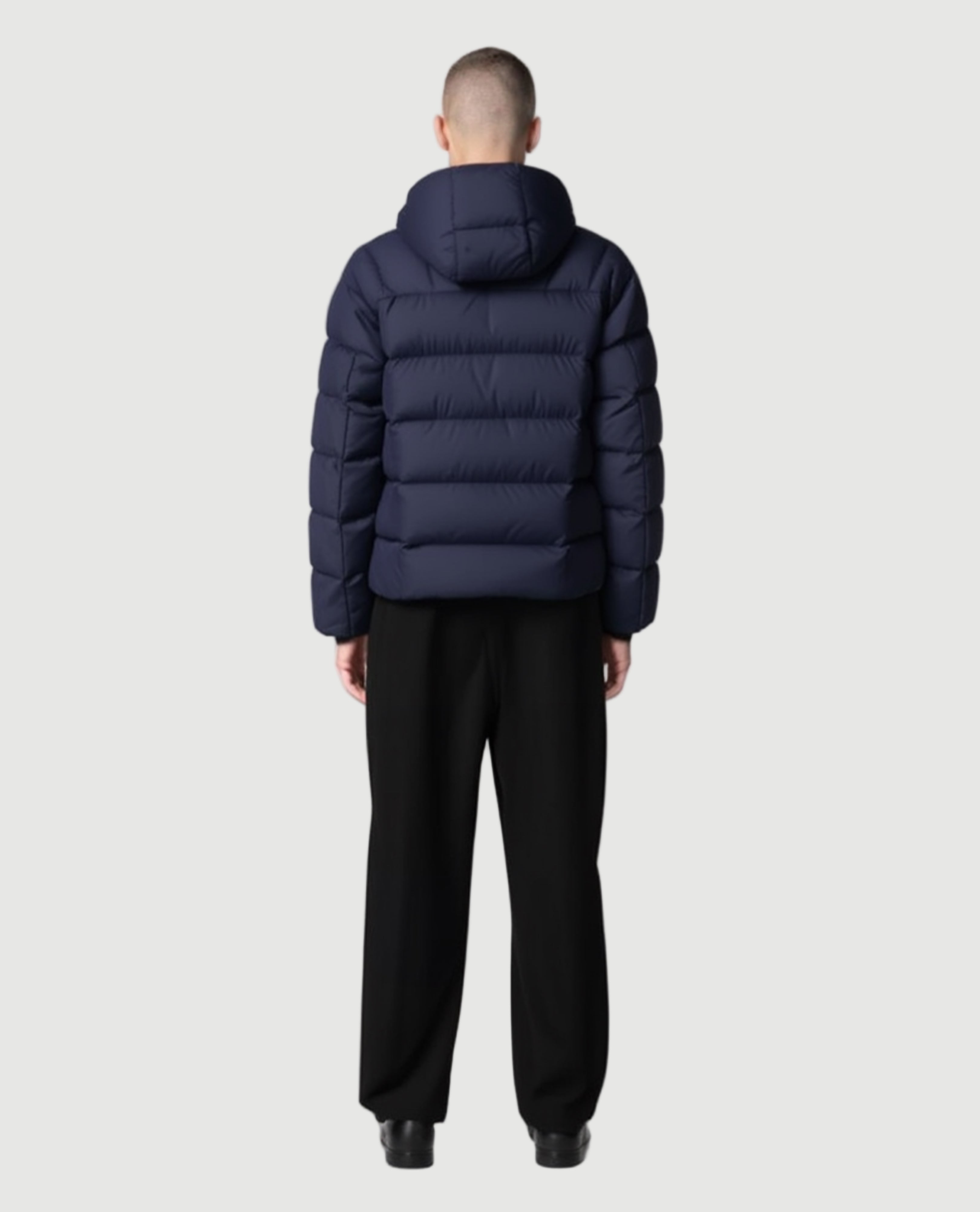brixton down jacket navy