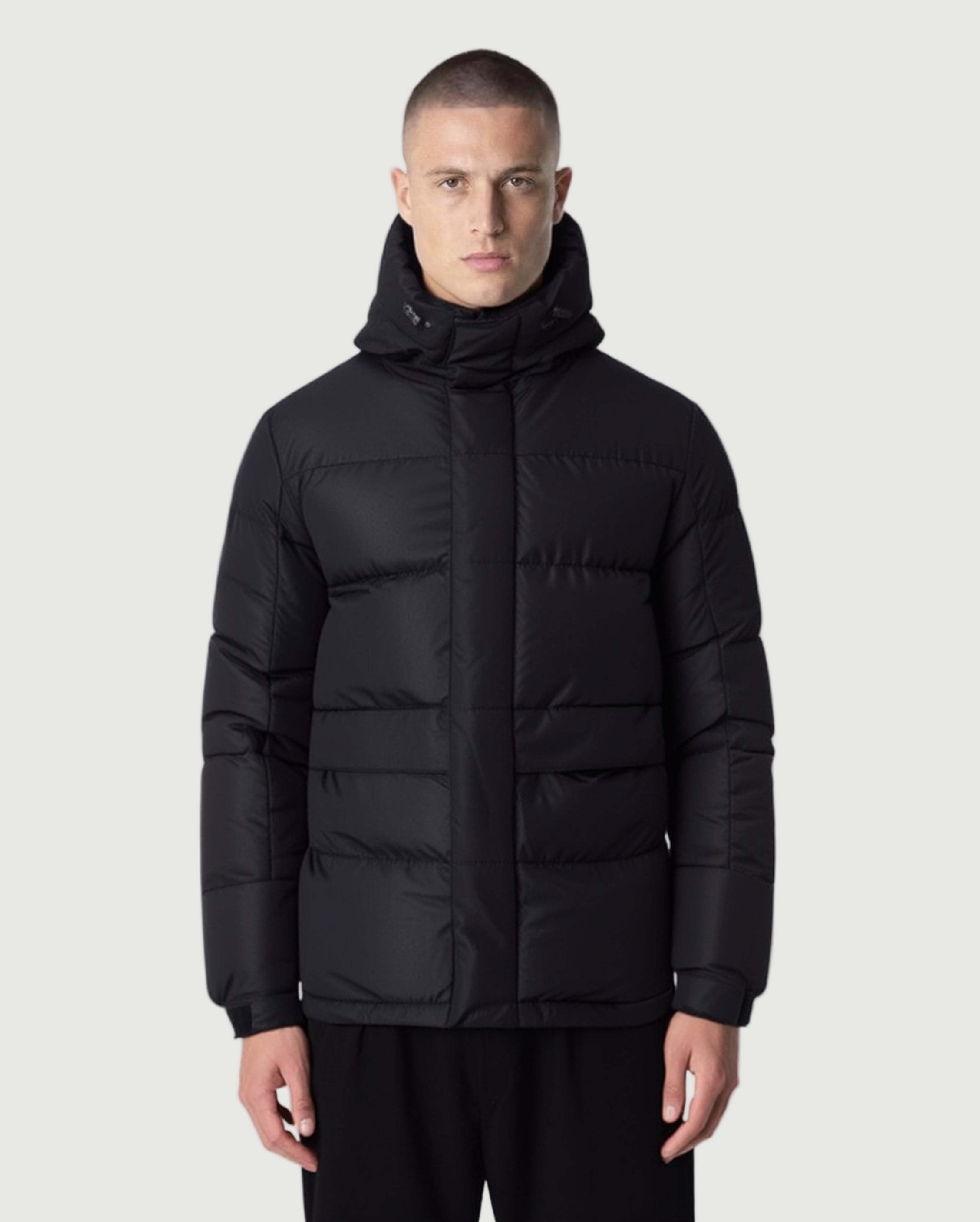 Aria puffer down jacket black