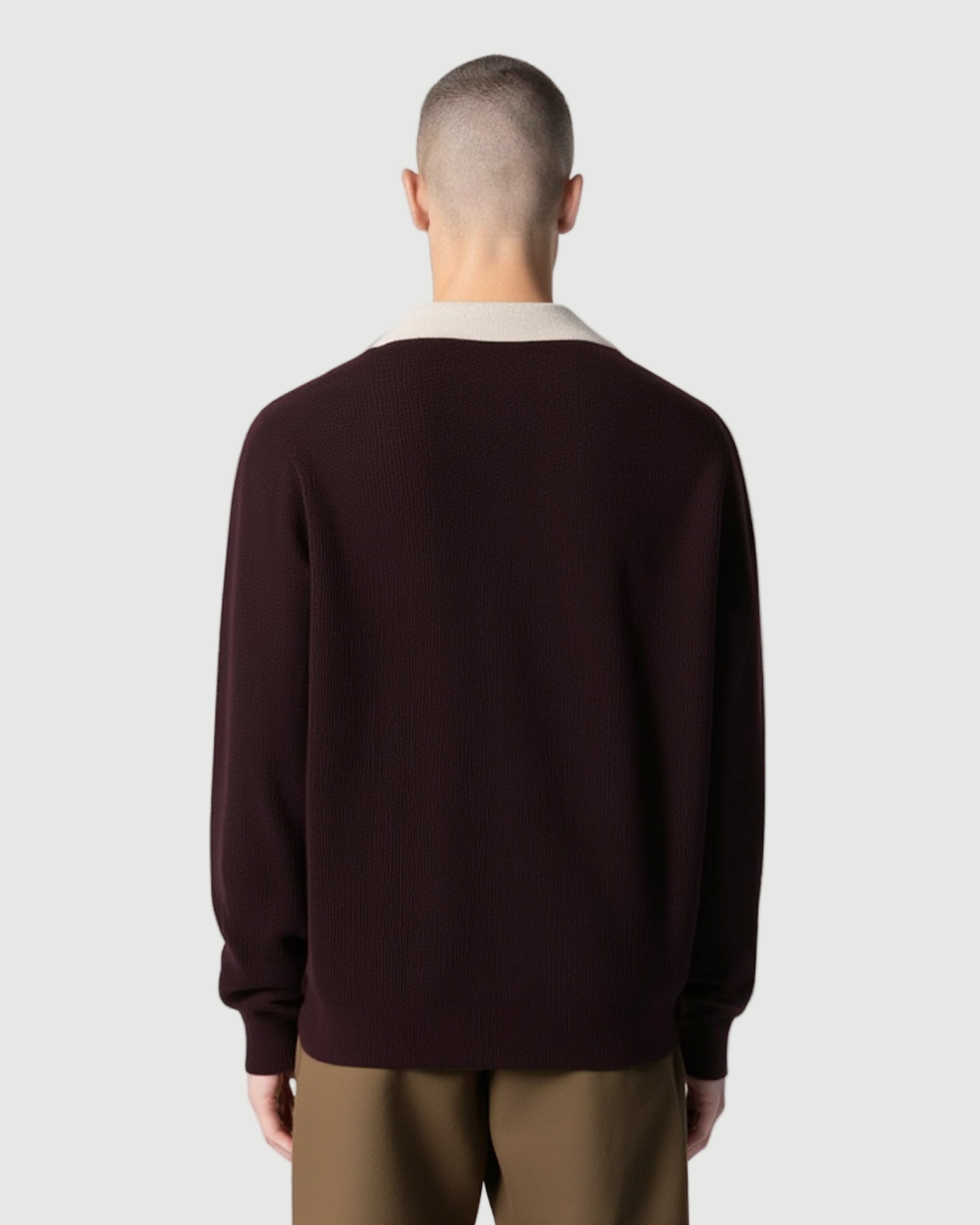 Fender polo knit mocca