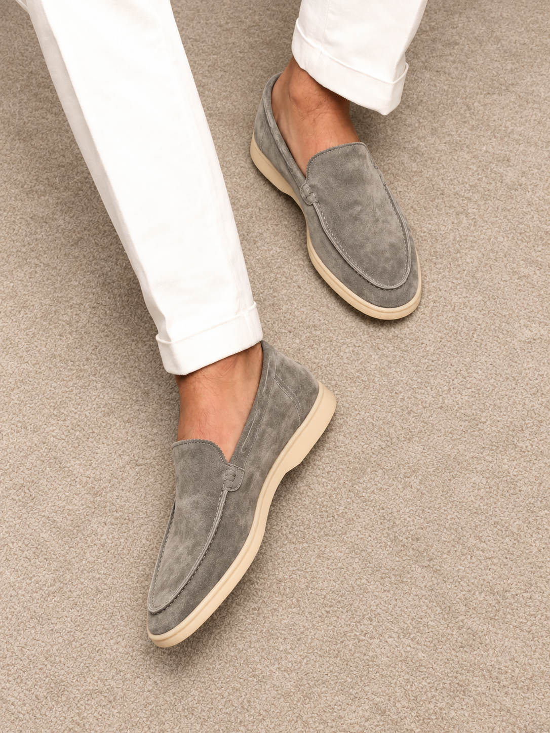 savio loafer gray