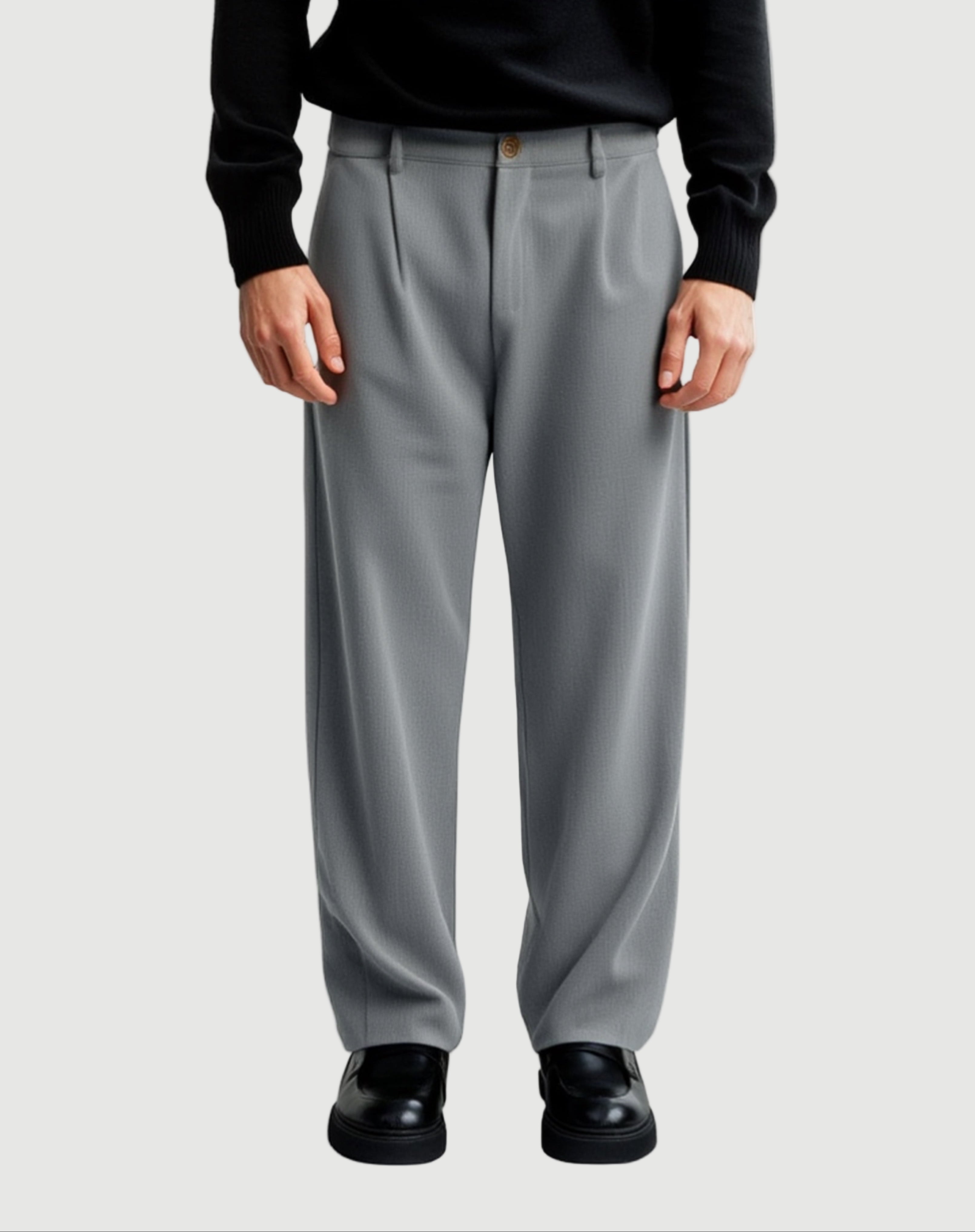 Gio wide leg pants grey