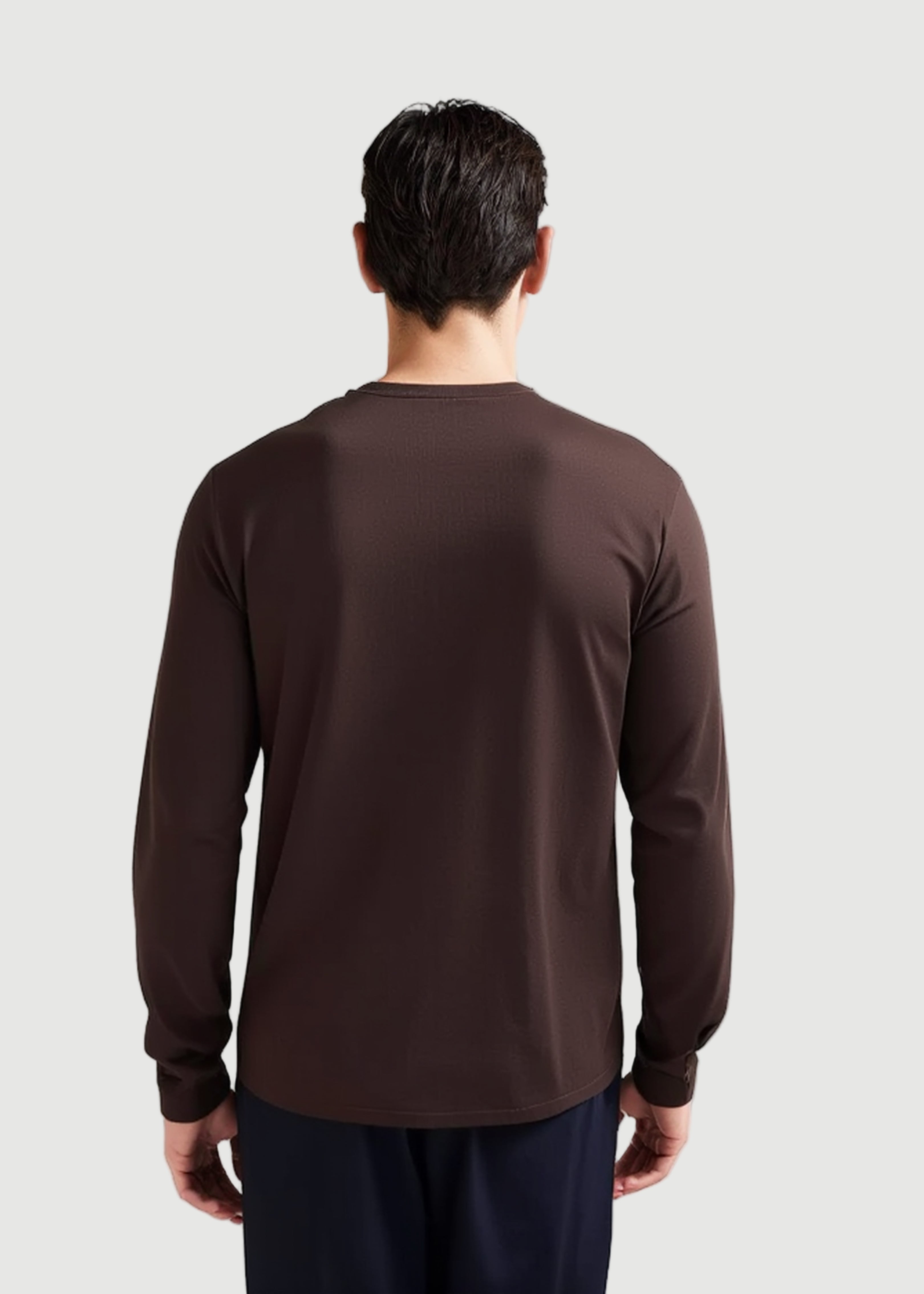 Ermal long sleeve t-shirt espresso