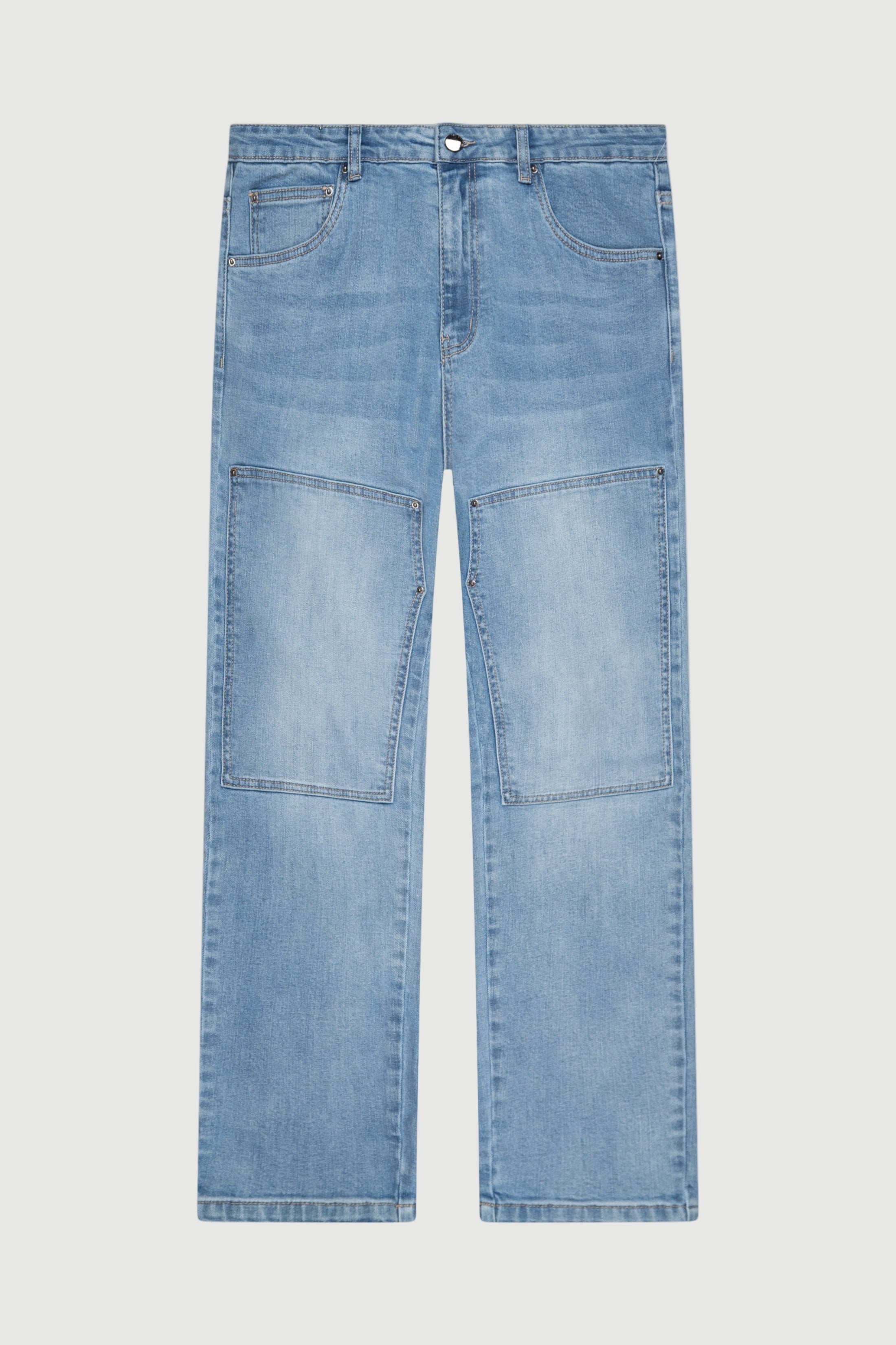 Gino slim cropped blue