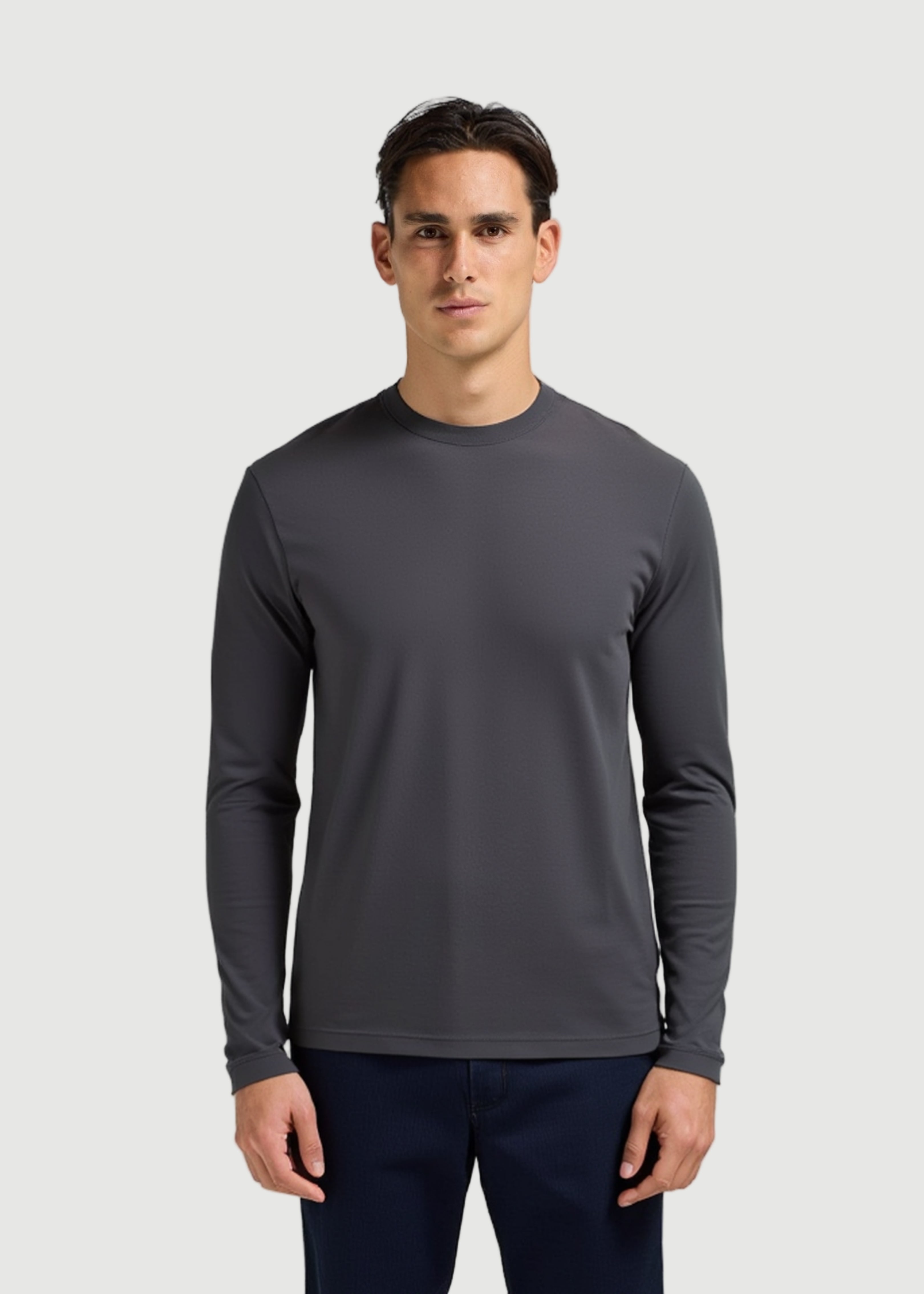 Ermal long sleeve t-shirt dark gray