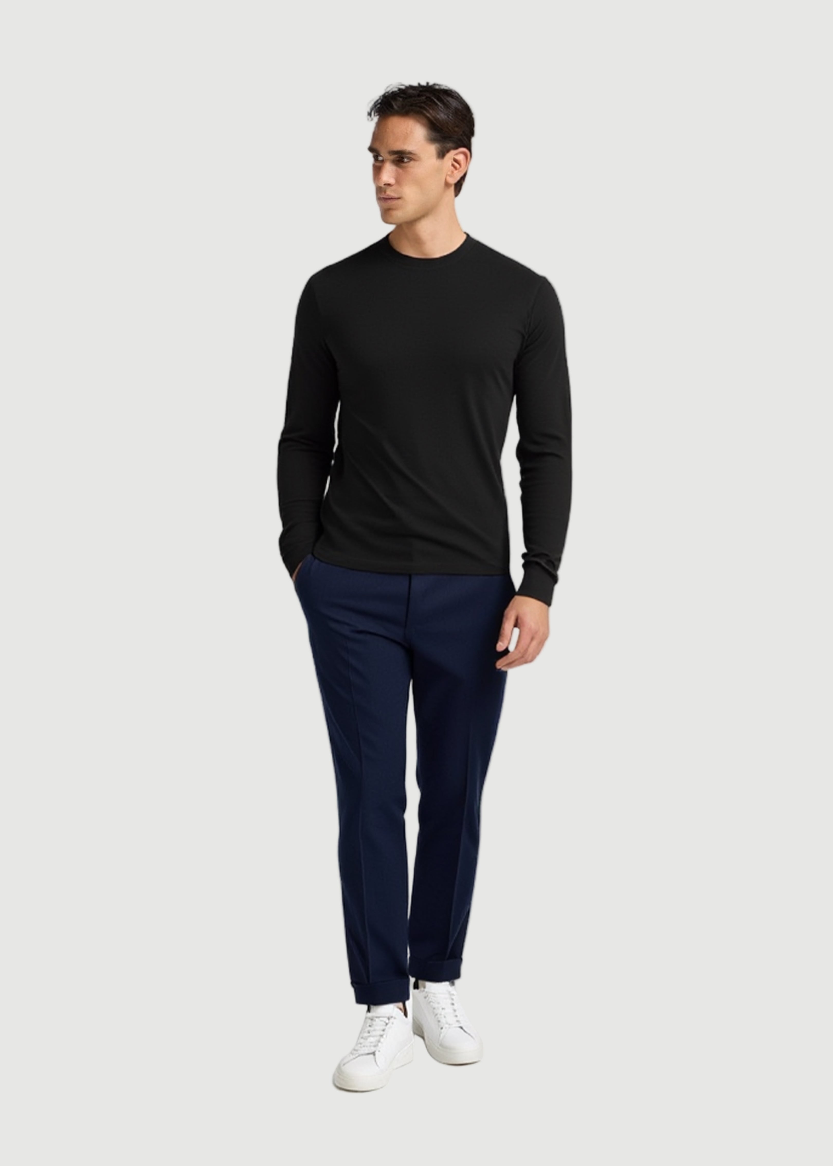 Ermal long sleeve t-shirt Black