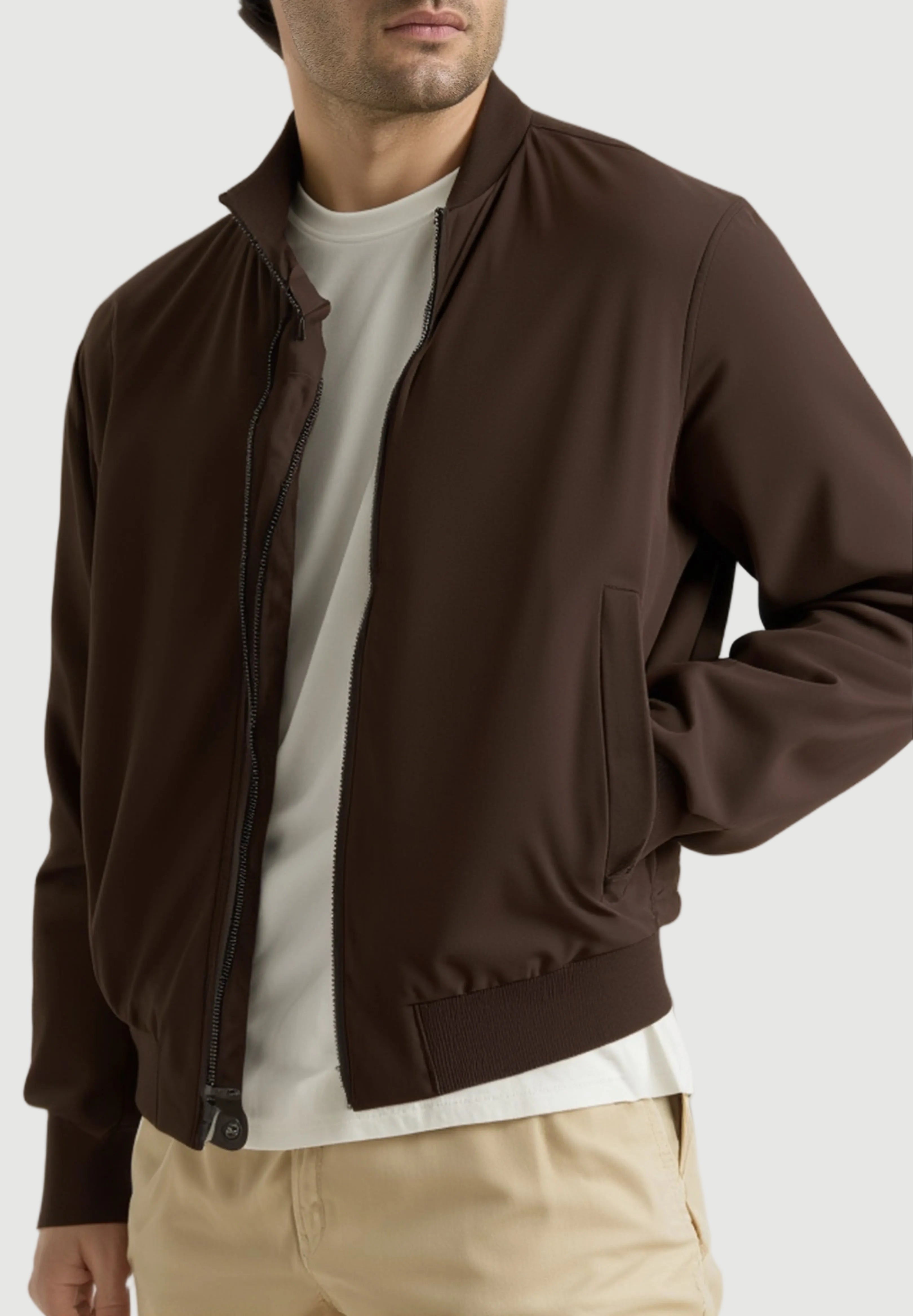 The Lazio bomber jacket espresso