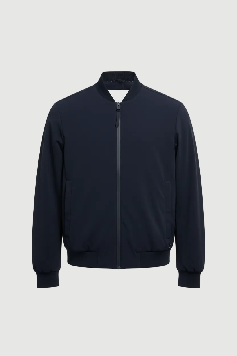 The lazio bomber jacket dark blue