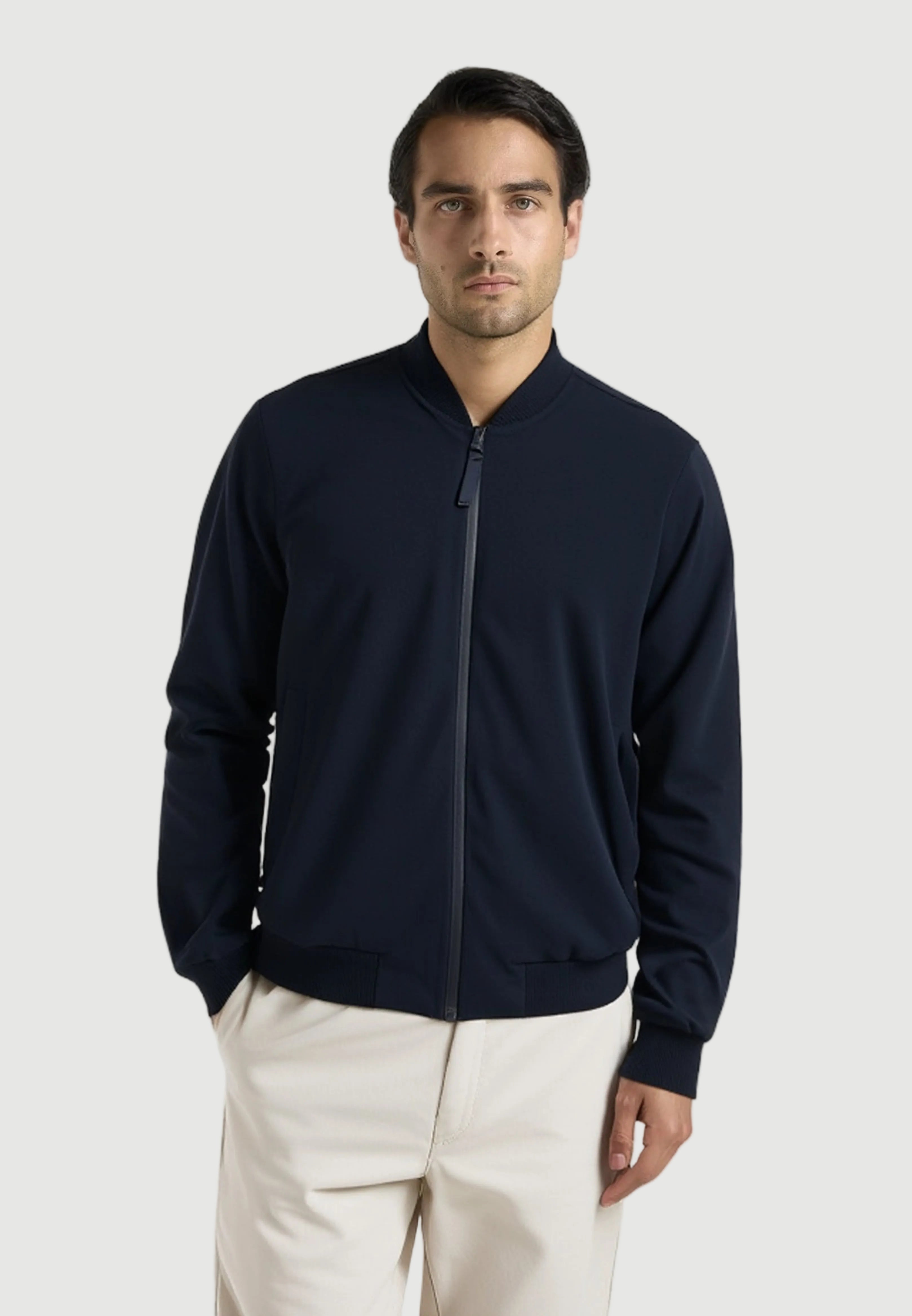 The lazio bomber jacket dark blue