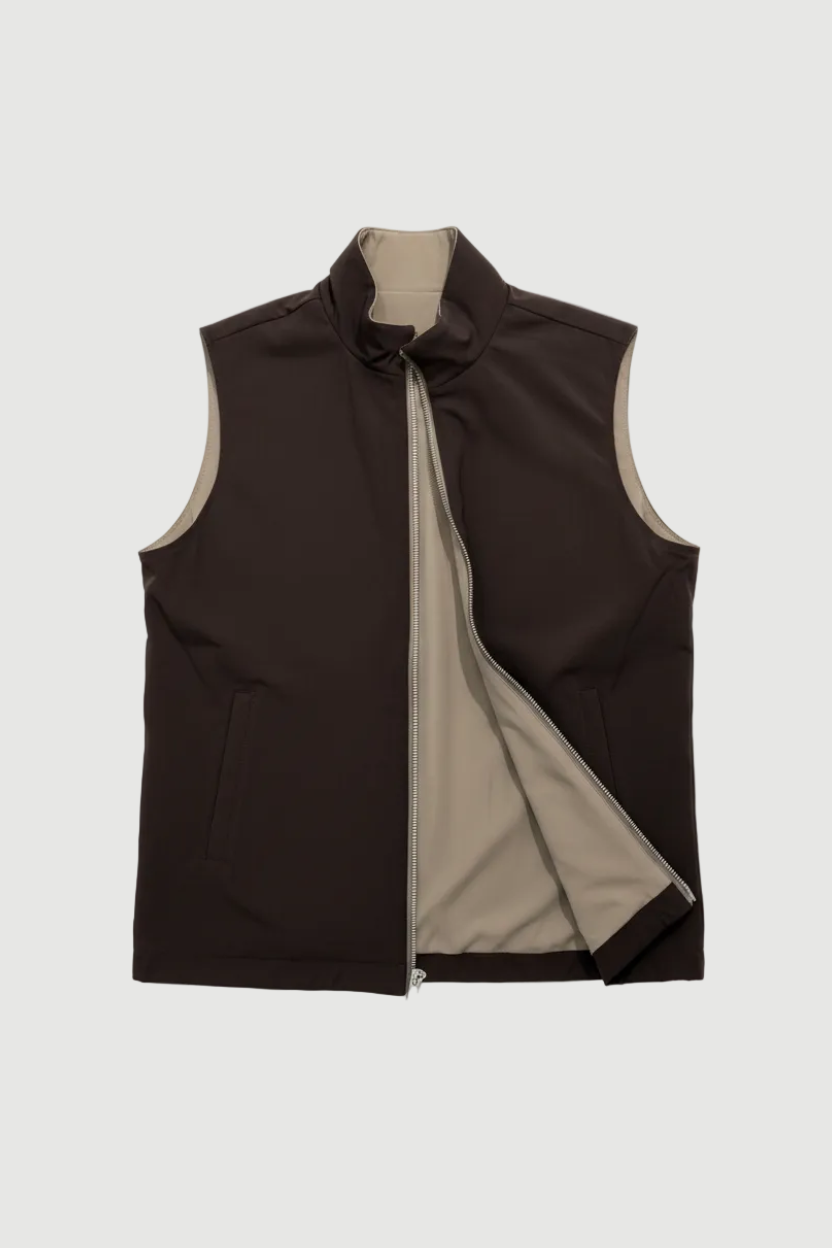 The chesto bodywarmer espresso Falcon