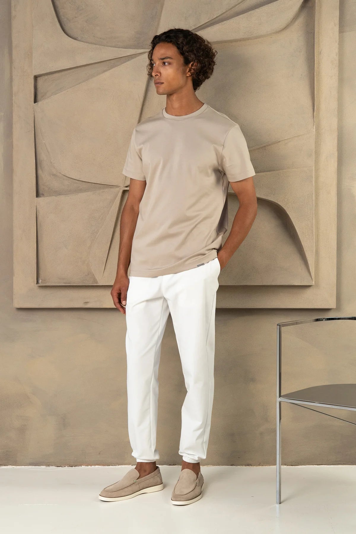 The capri t-shirt beige