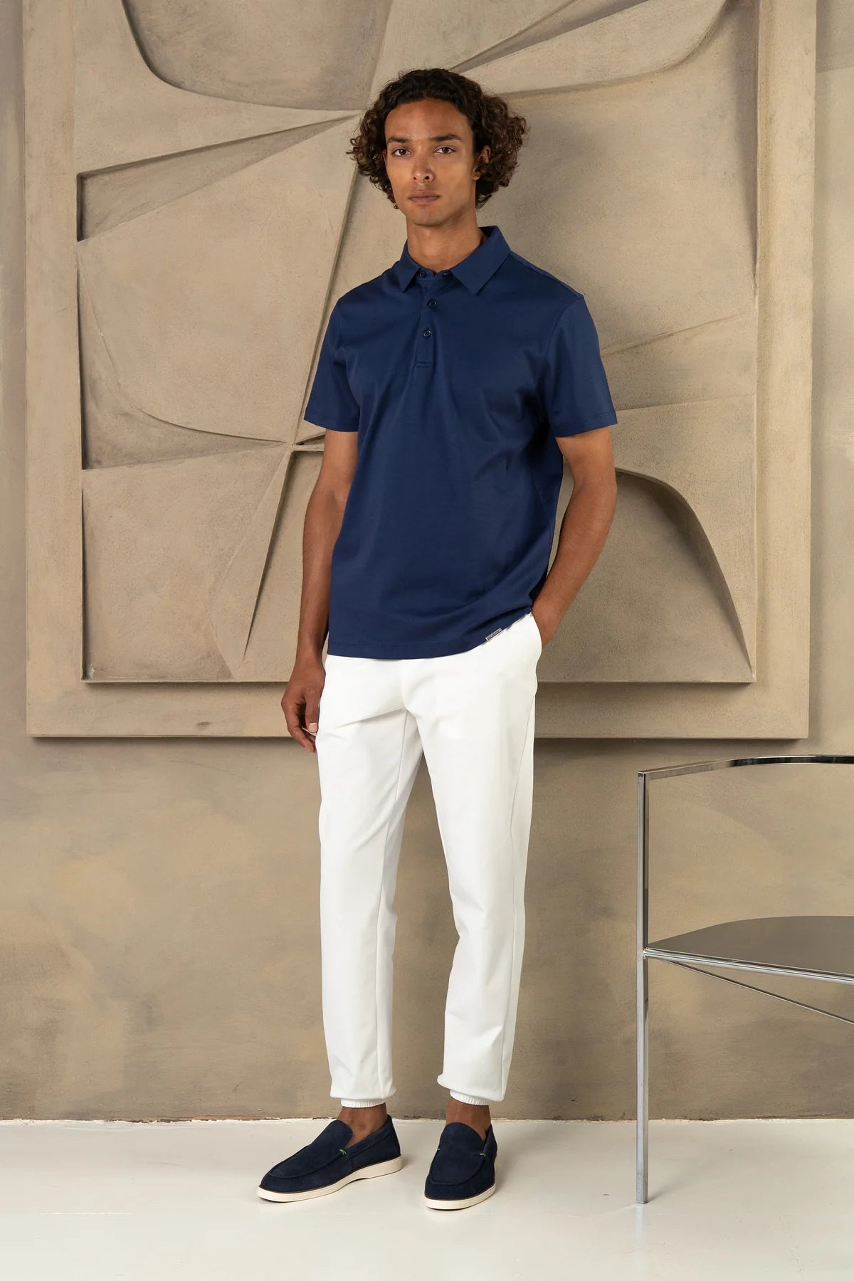 The capri polo mid blue