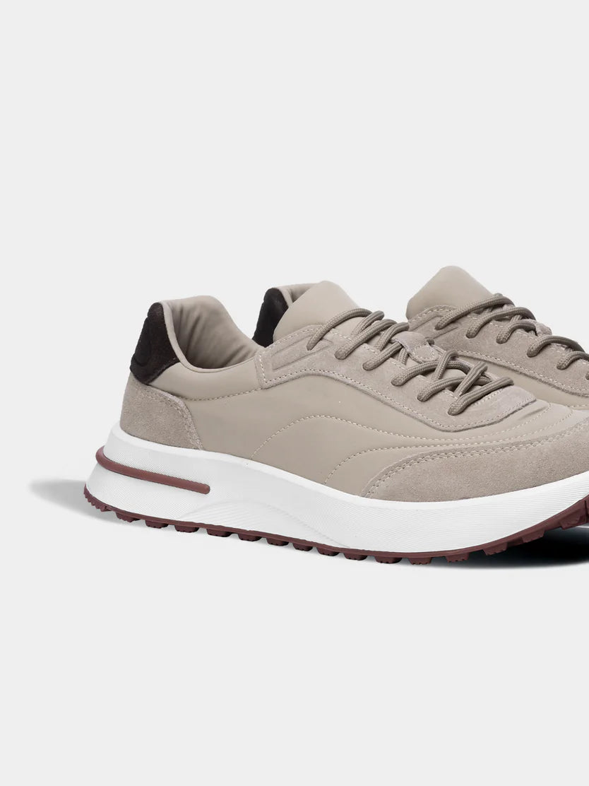 the virelli core sneakers taupe