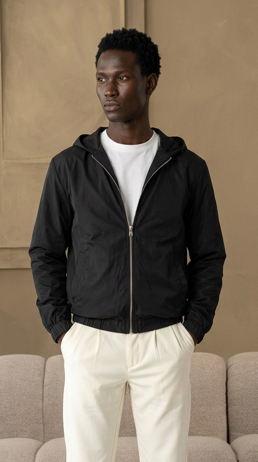 The servero jacket Black
