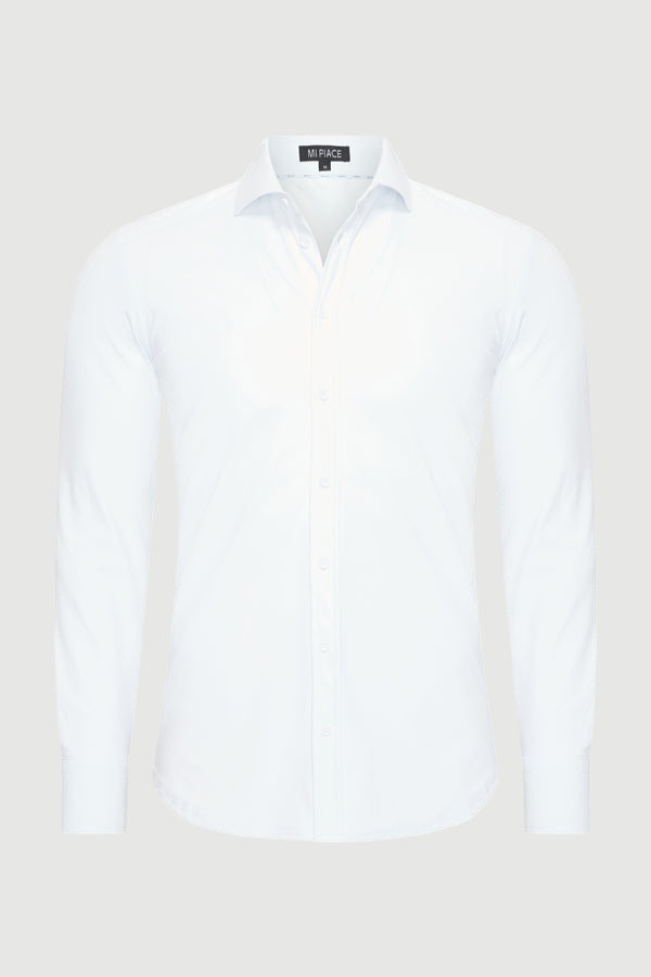 The Signature Oxford dark white