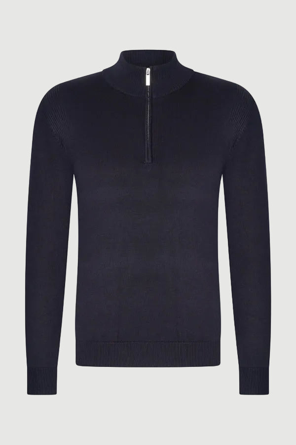 The armando pullover zip dark blue