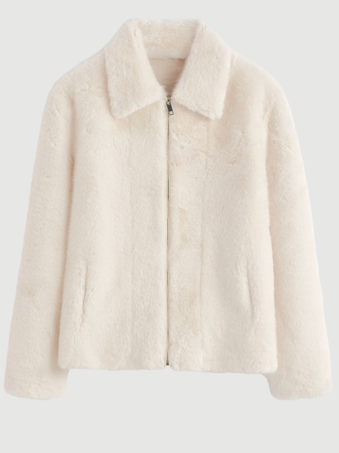 Orazio fur jacket offwhite
