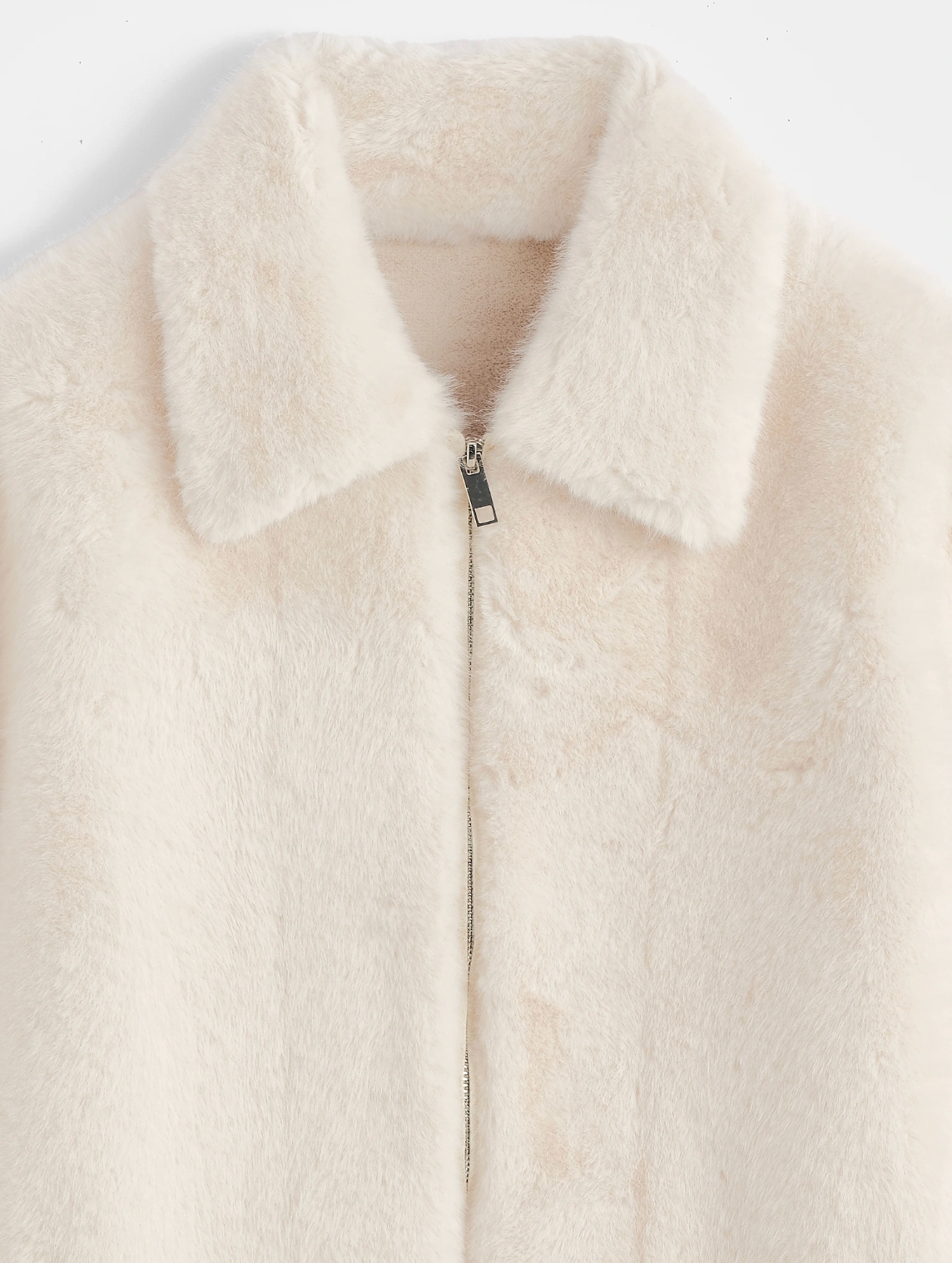 Orazio fur jacket offwhite