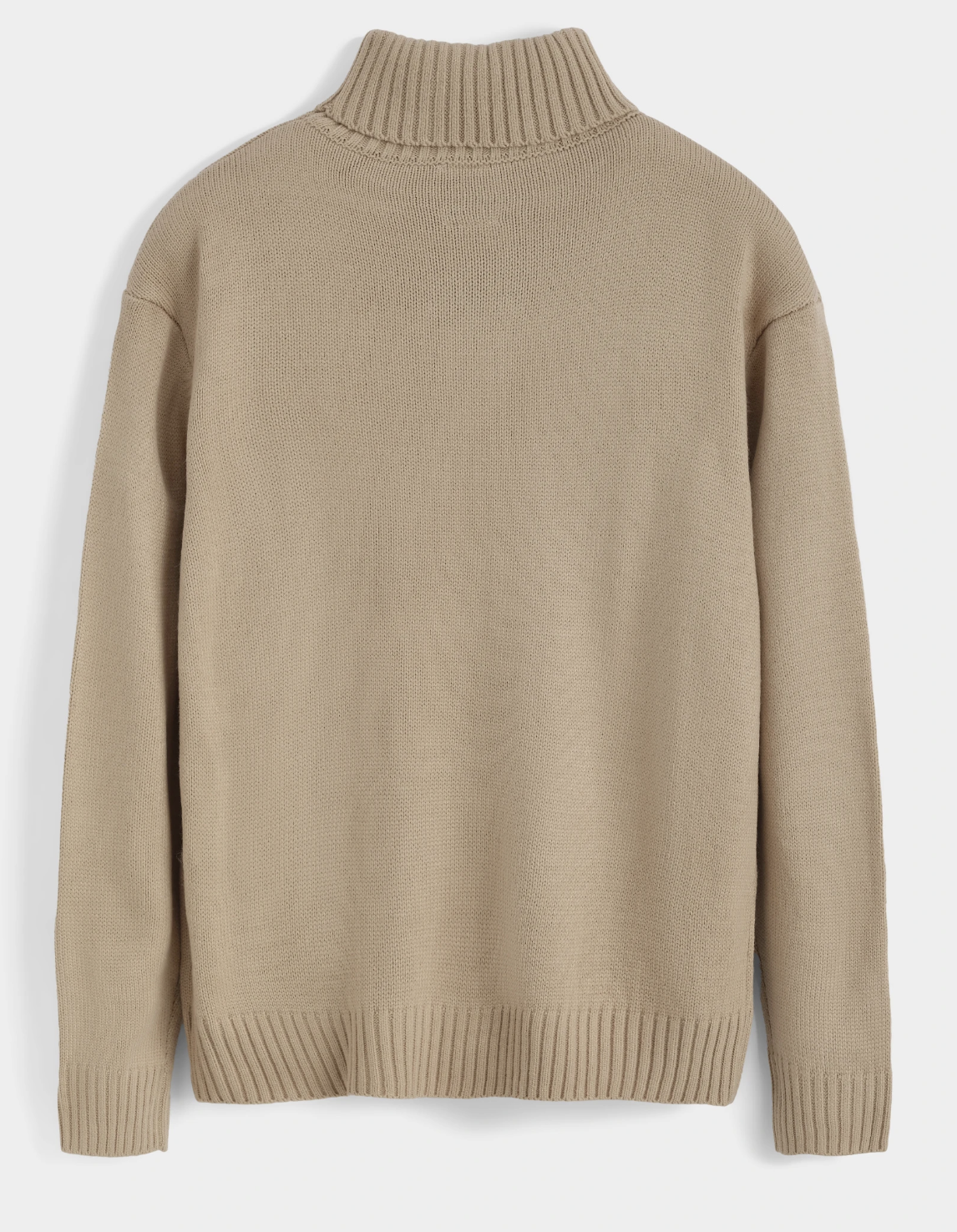 Iso turtle neck sweat beige