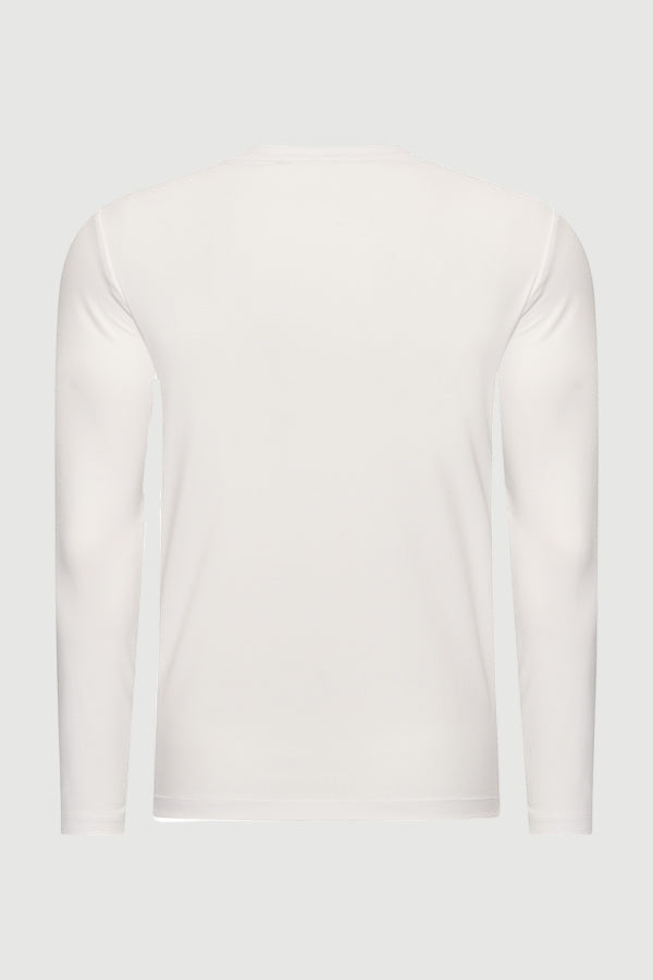 Ermal long sleeve t-shirt white