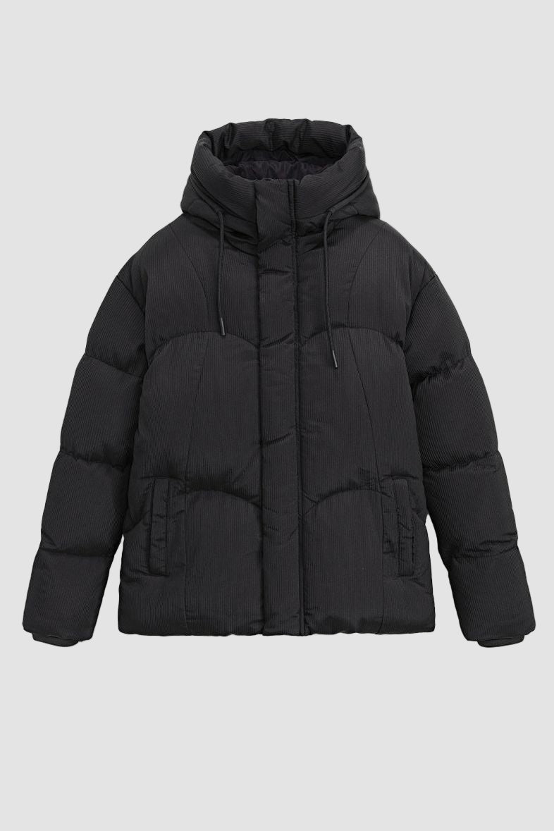 Stijn Plain hooded jacket