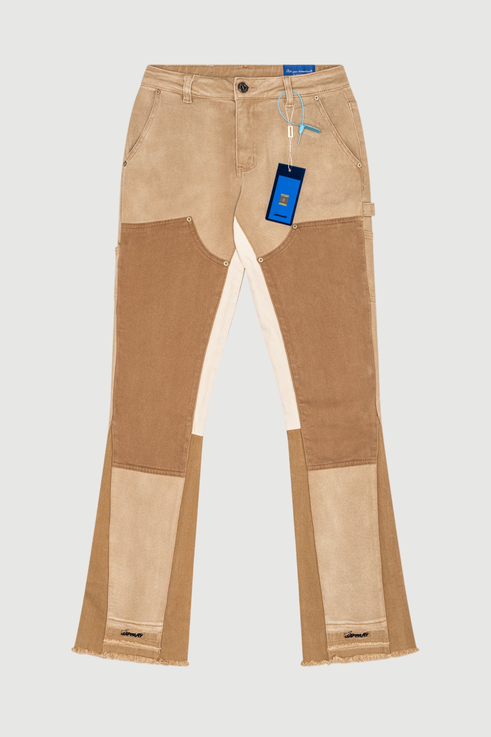 PERFECT BEIGE FLARE JEANS