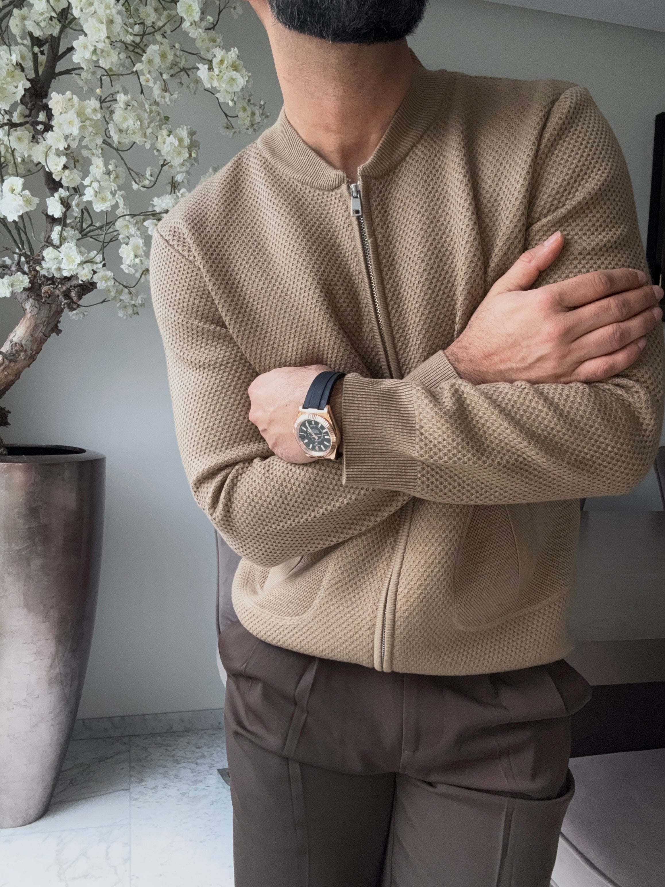 The rino zipped sweat