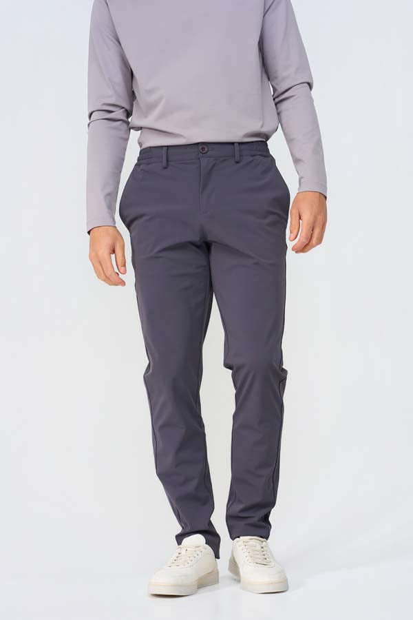 The Joshua Smart Pants – Dark Grey