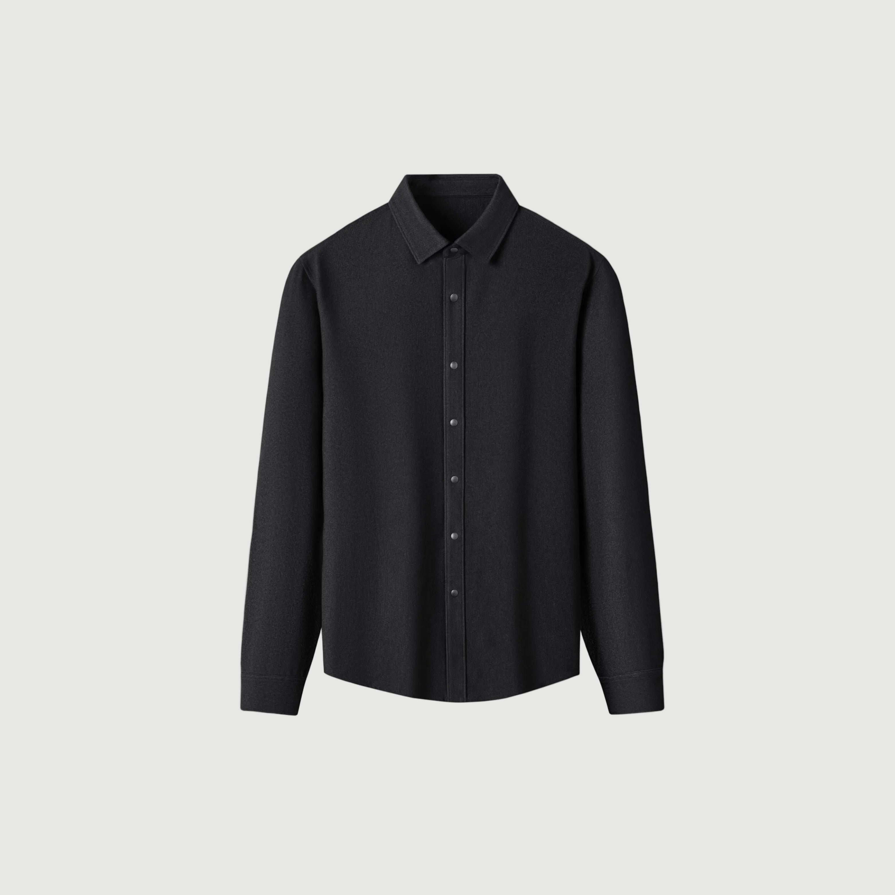 The david overshirt black