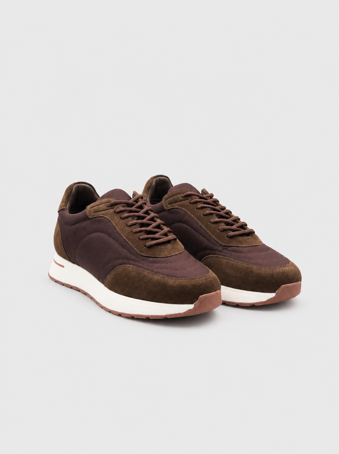 The virelli core sneakers coffee