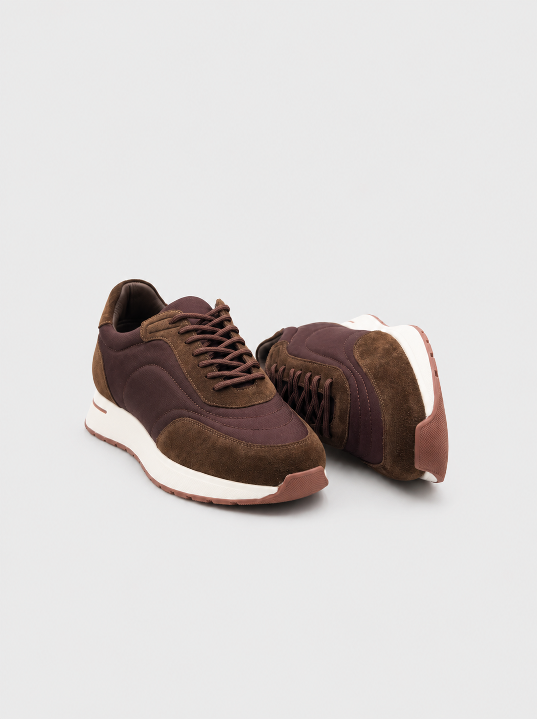The virelli core sneakers coffee